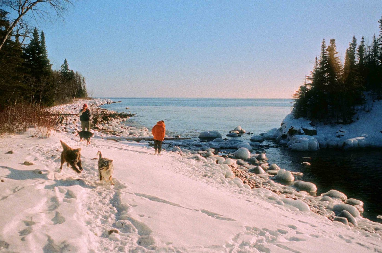 North Shore 35mm film Gooseberry Falls Minnesota