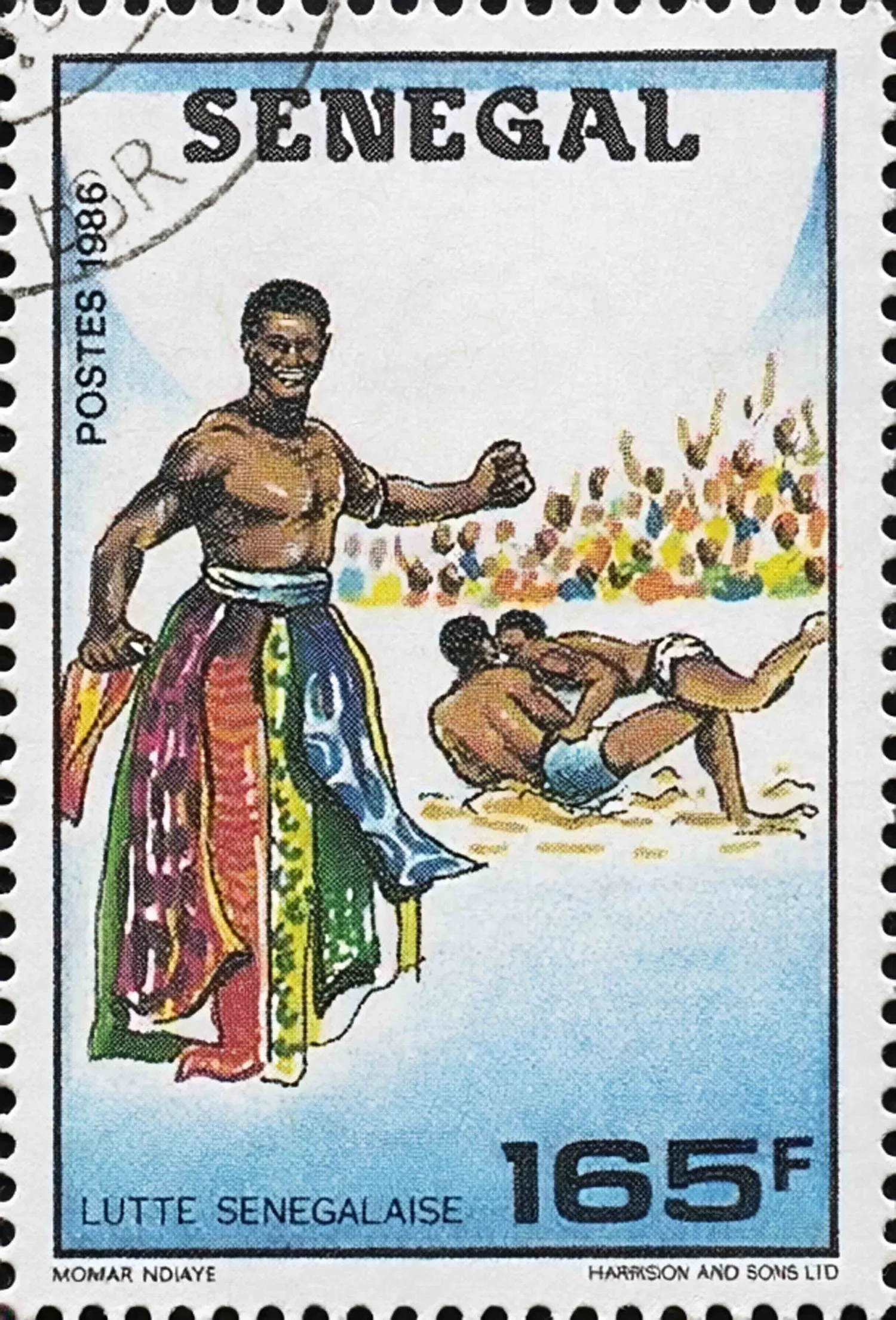 Senegalese stamp