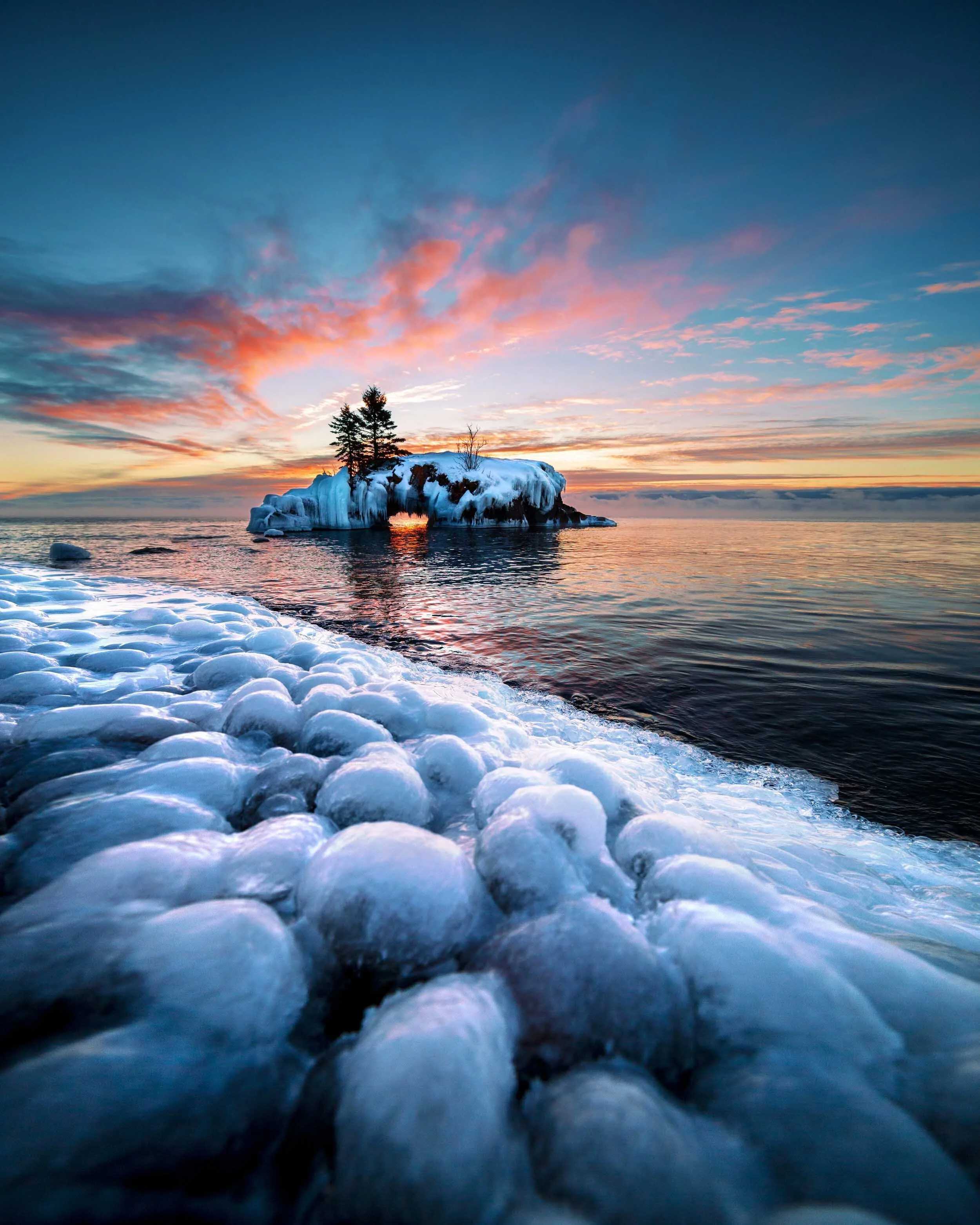 Hollow Rock Resort, Minnesota - Winter