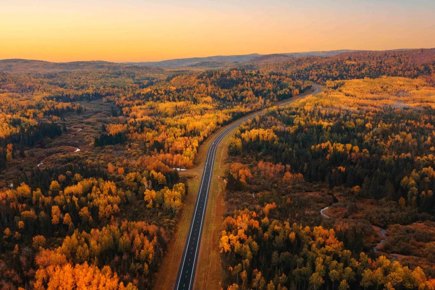 North Shore Lake Superior aerial drone photography Minnesota