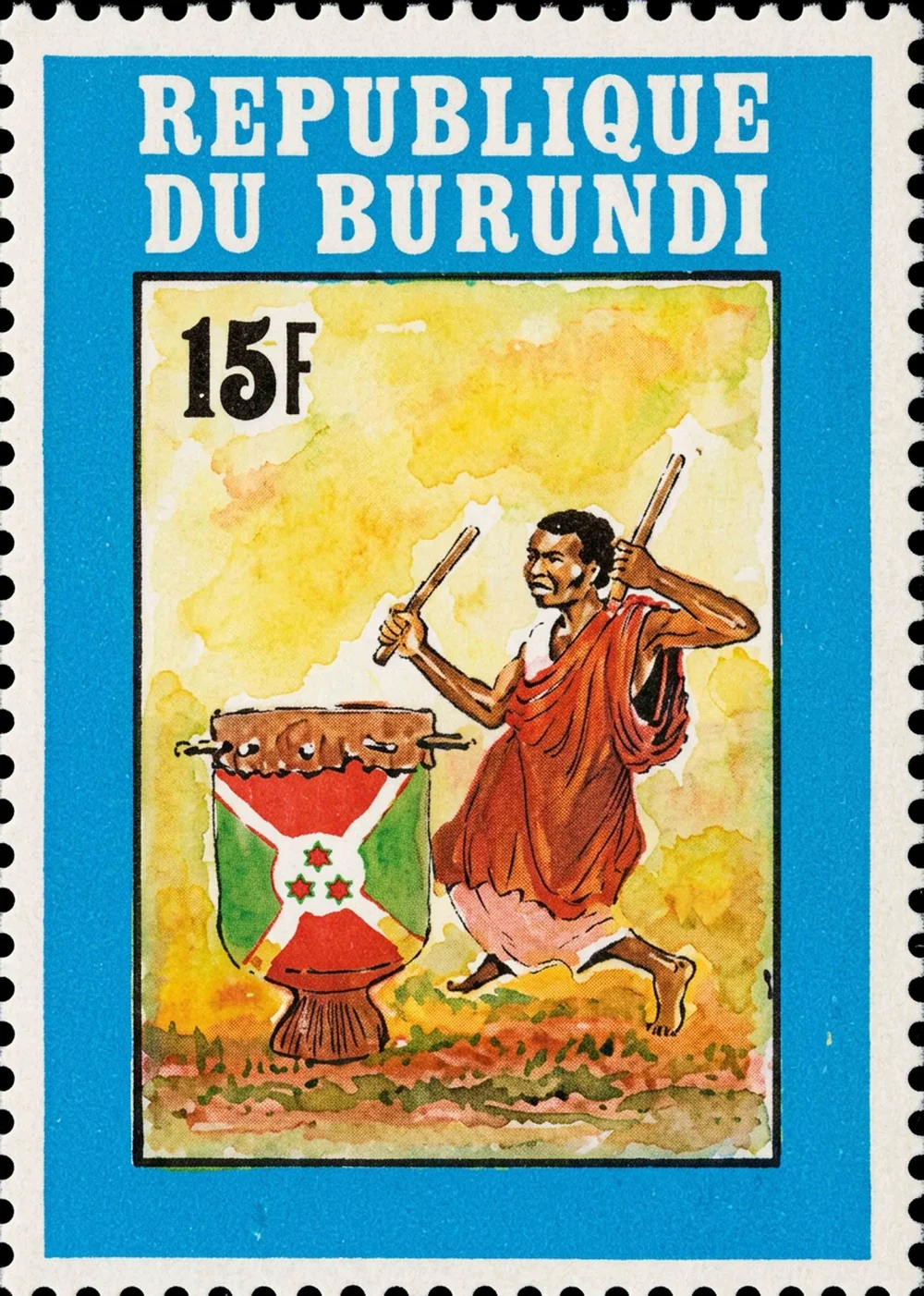 Burundi stamp