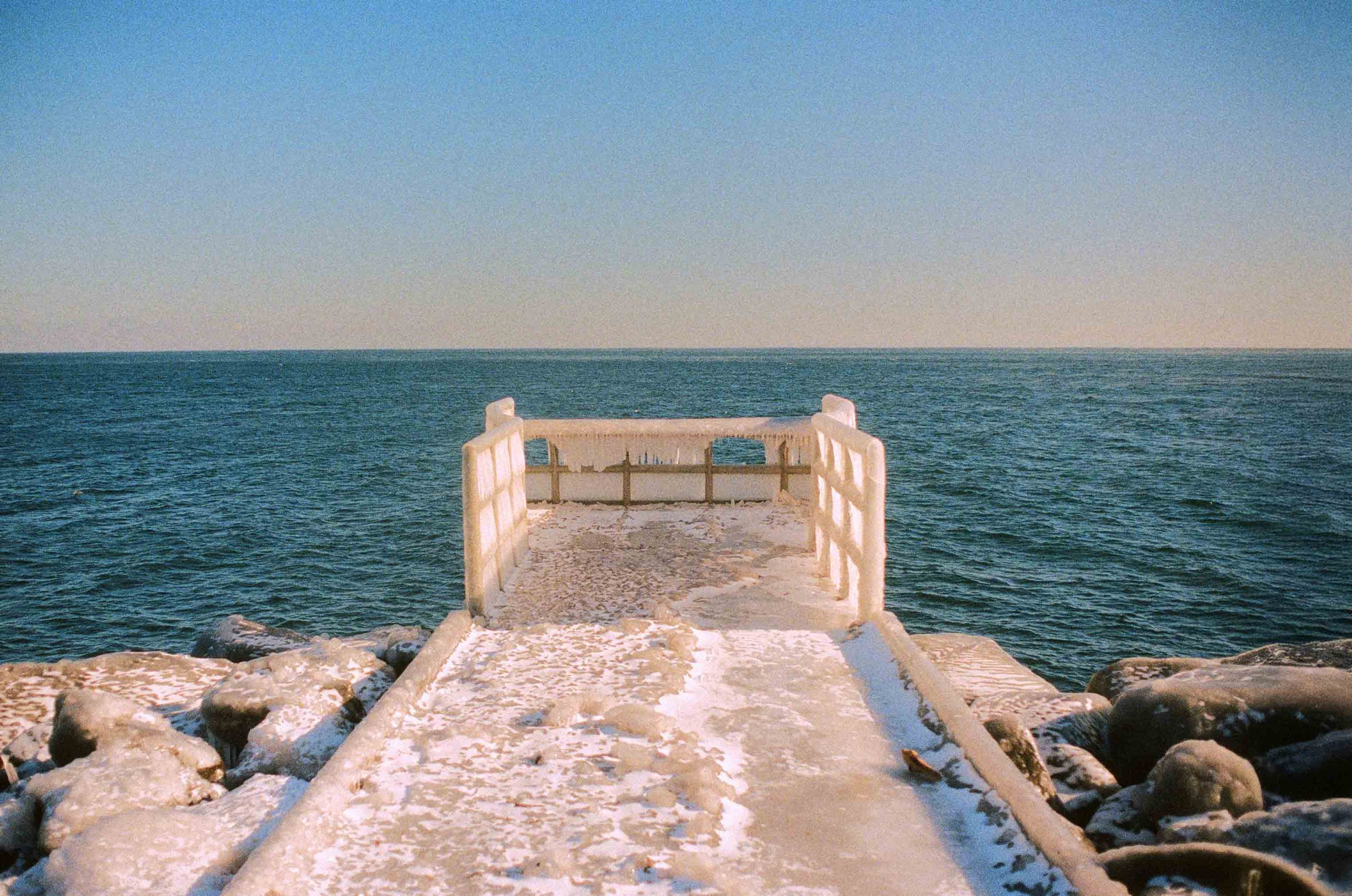 North Shore Lake Superior Minnesota landscape on 35mm film Kodak Portra