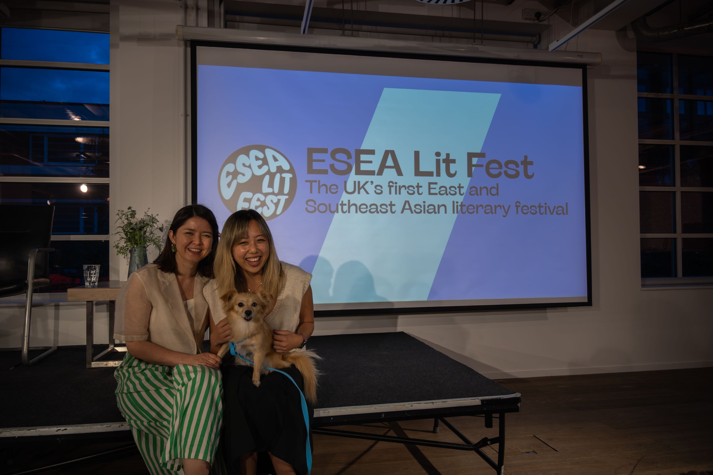 ESEA Publishing Network and ESEA Lit Fest co-founders Maria Garbutt-Lucero and Joanna Lee