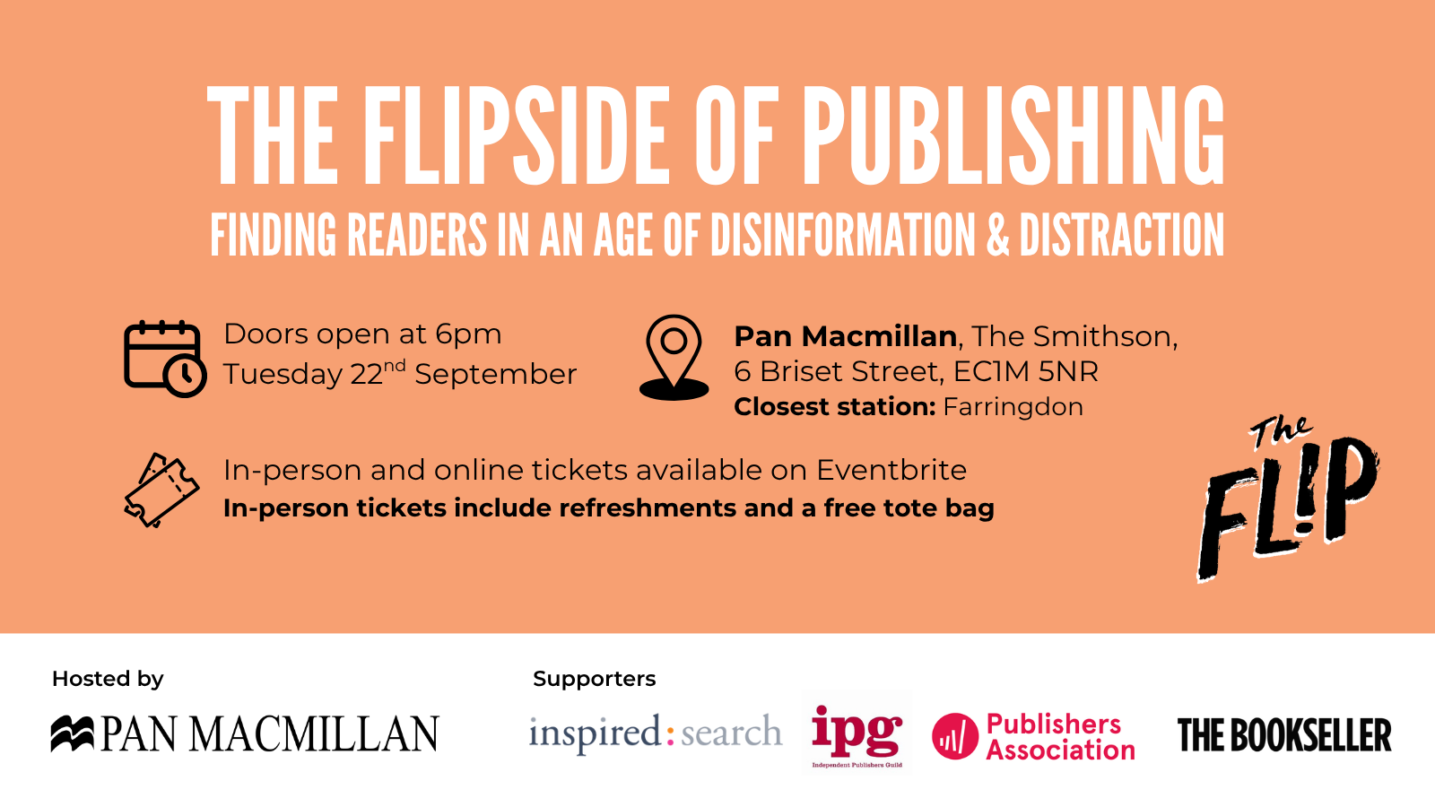 The FLIPside of Publishing: Finding Readers in an Age of Disinformation & Distraction