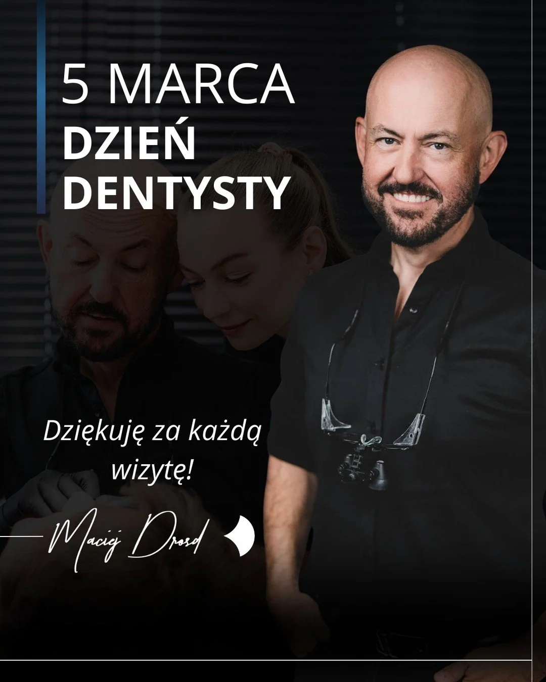 Dziś pozwalam sobie na chwilę refleksji. 🦷

5 marca &mdash; Dzień Dentysty &mdash; to dla mnie nie tylko okazja do świętowania, ale też moment, żeby spojrzeć wstecz i docenić wszystko, co zbudowałam/zbudowałem. M&oacute;j gabinet to nie tylko sprzęt