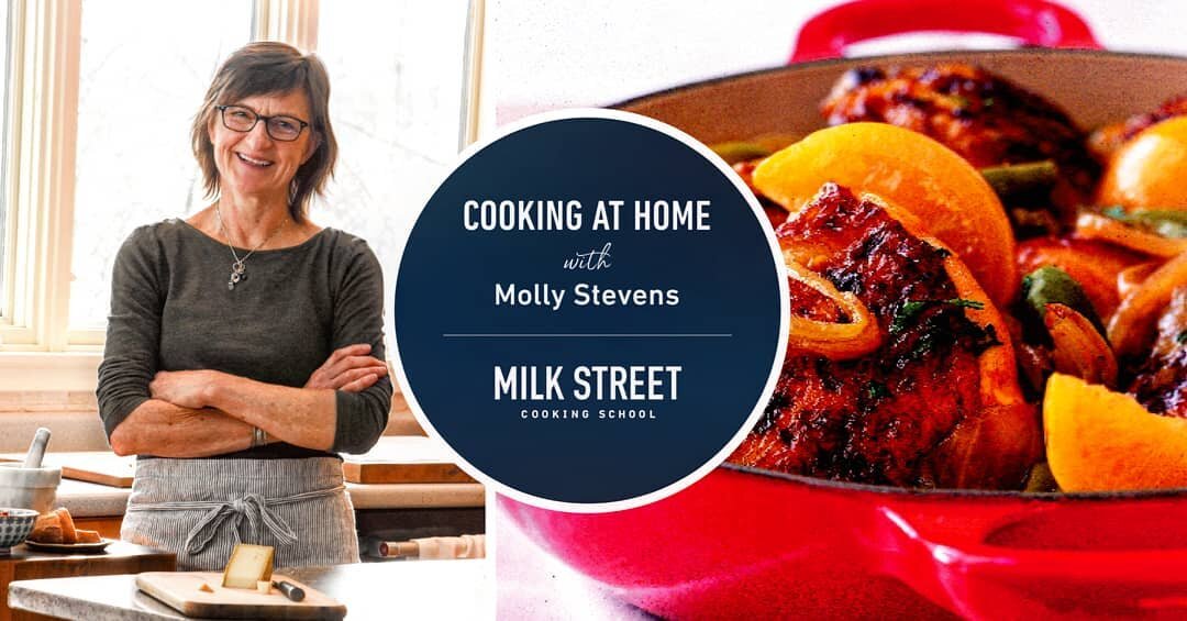 Use the promo COOKWITHMOLLY for 20% off my on-line cooking class hosted by Milk Street Kitchen on February 3rd. Promo good through Friday, 1/15. Find sign-up link in my bio.