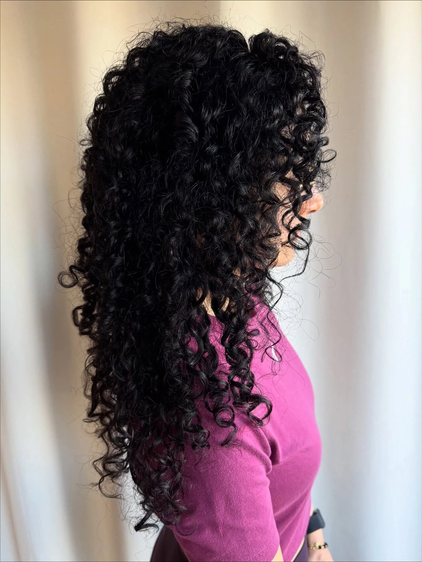 getting curly with it 💖 @staycurrentwithmichelle