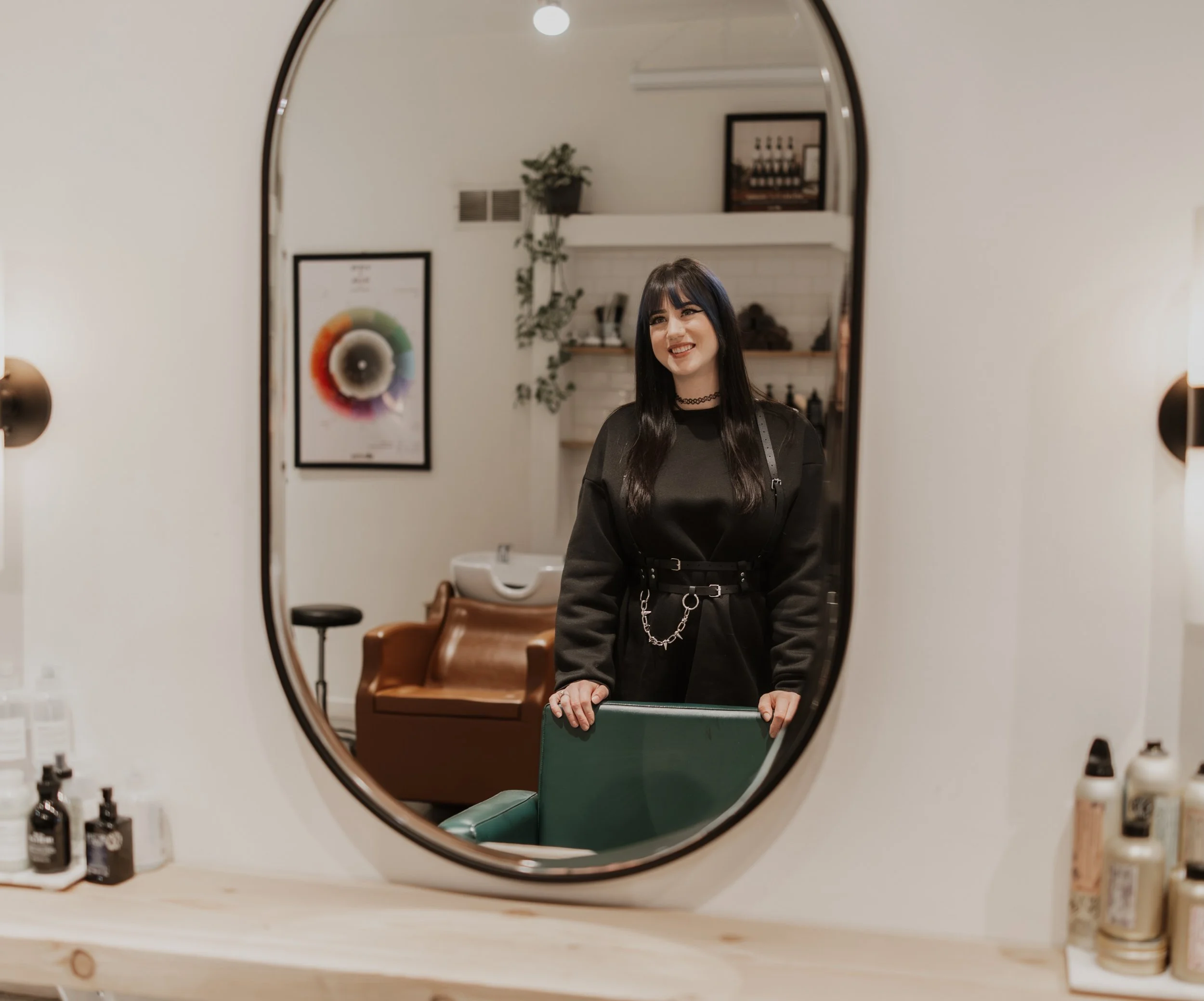 It&rsquo;s our girl Christina&rsquo;s last shift tomorrow before she goes on maternity leave 🥹 she&rsquo;s going to be the best mama and we can&rsquo;t wait to meet her little bean🤎the salon won&rsquo;t be the same without her energy. We are alread