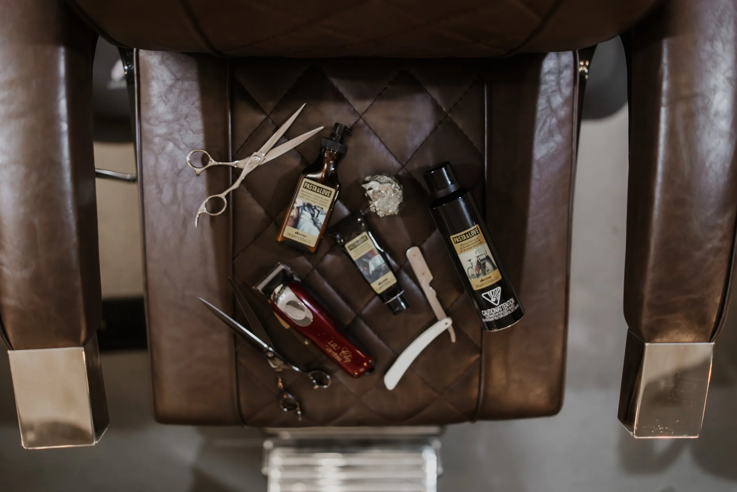 Dad called. He wants a fresh cut, a clean shave and a hot towel⚓️🤎 Book him in with our master barber, Shemaine.