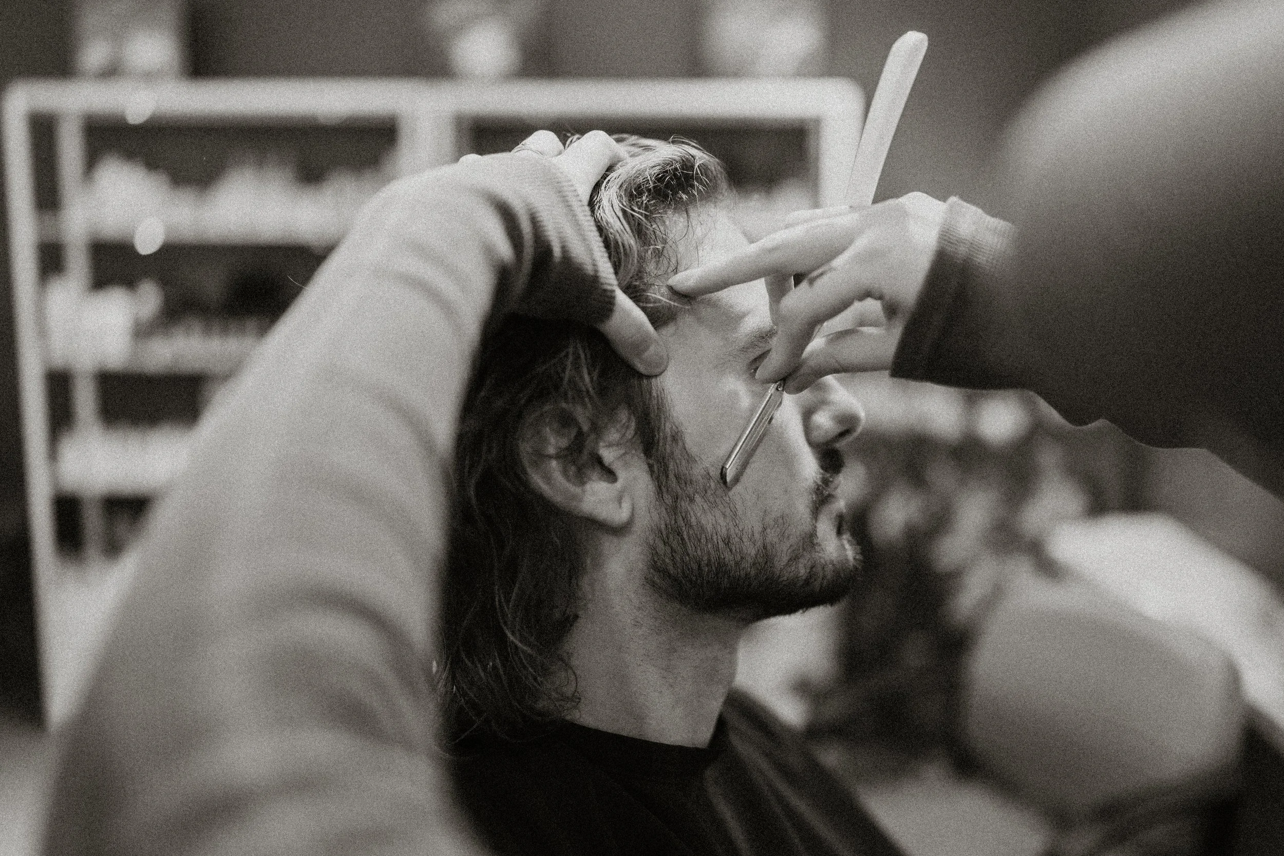 Barber services at The Current Hair Salon