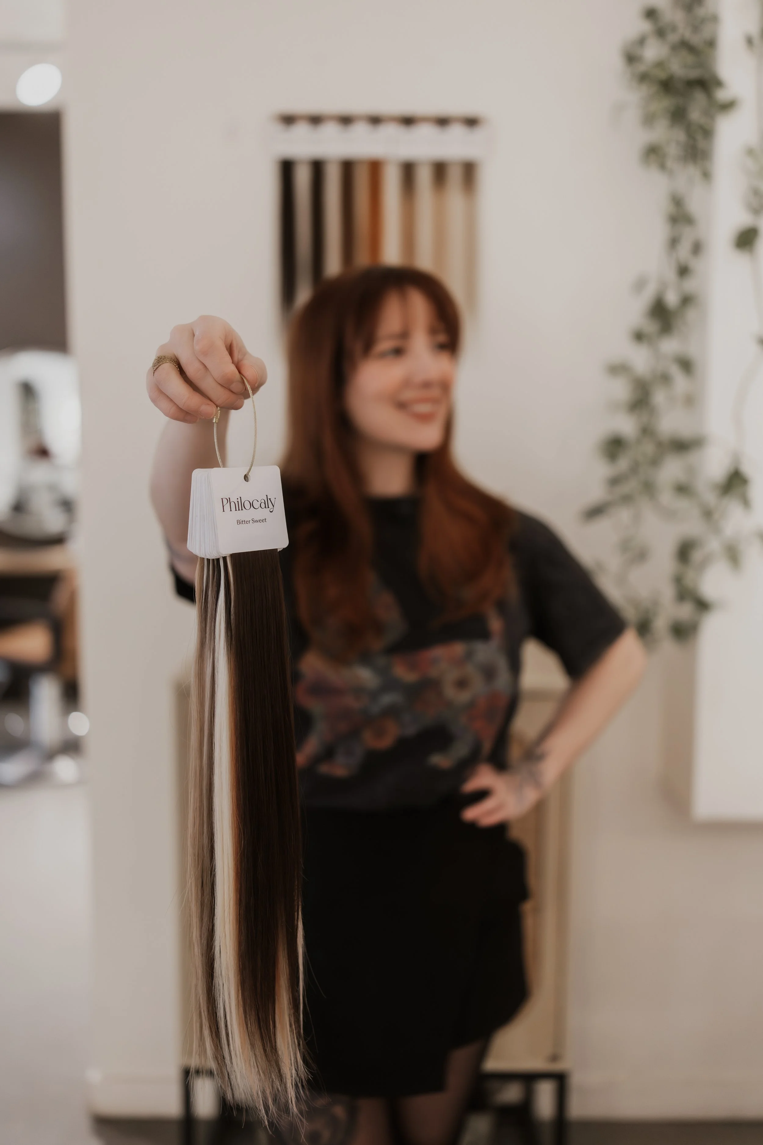 Philocaly extensions at The Current Hair Salon