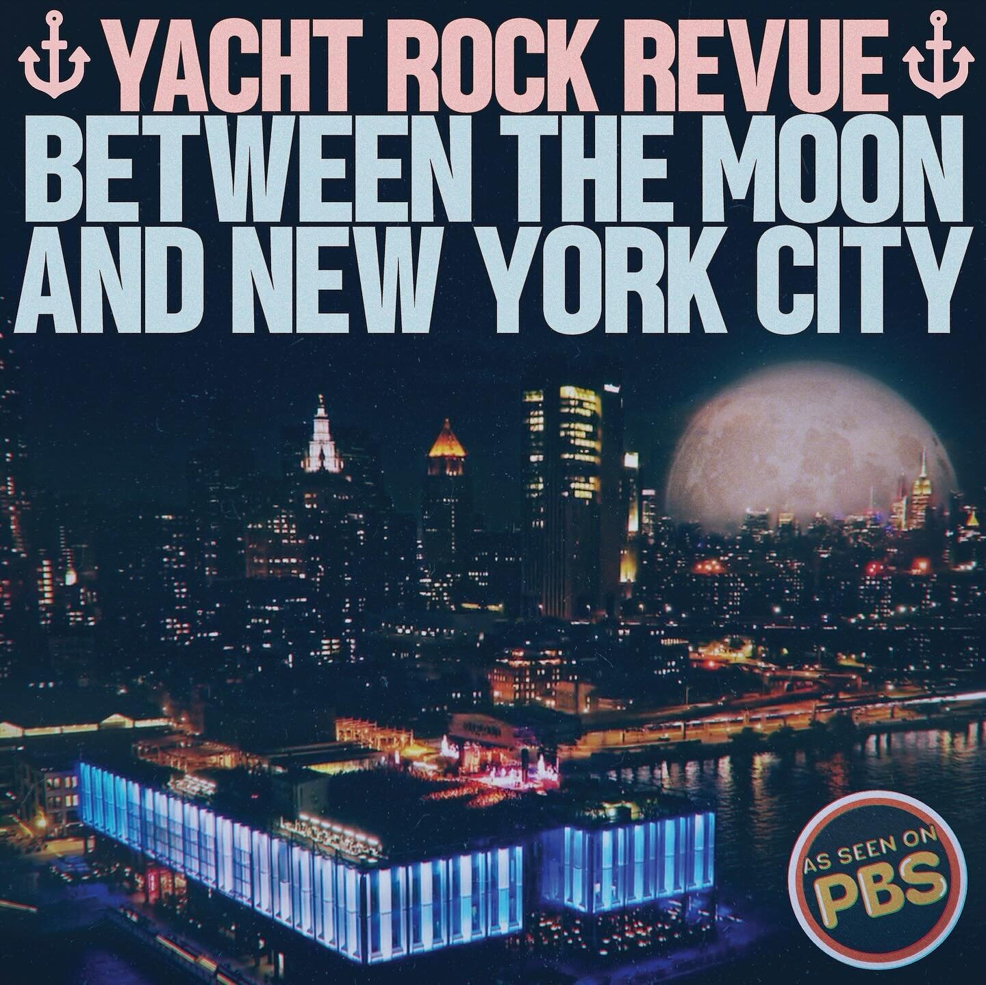 Between the Moon and New York City (Live) &mdash; stream it now, link is in our profile.

This new 15-track collection is the audio companion of our recent PBS Special. Captured on the Rooftop at Pier 17 in New York City on July 7, 2023, this album t