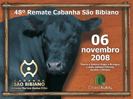 48° Remate da Cabanha São Bibiano é dia 06/11