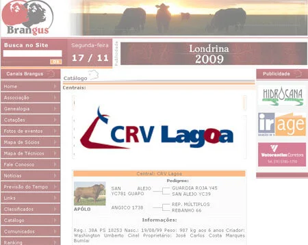 CRV Lagoa tem novo catálogo no site da ABB