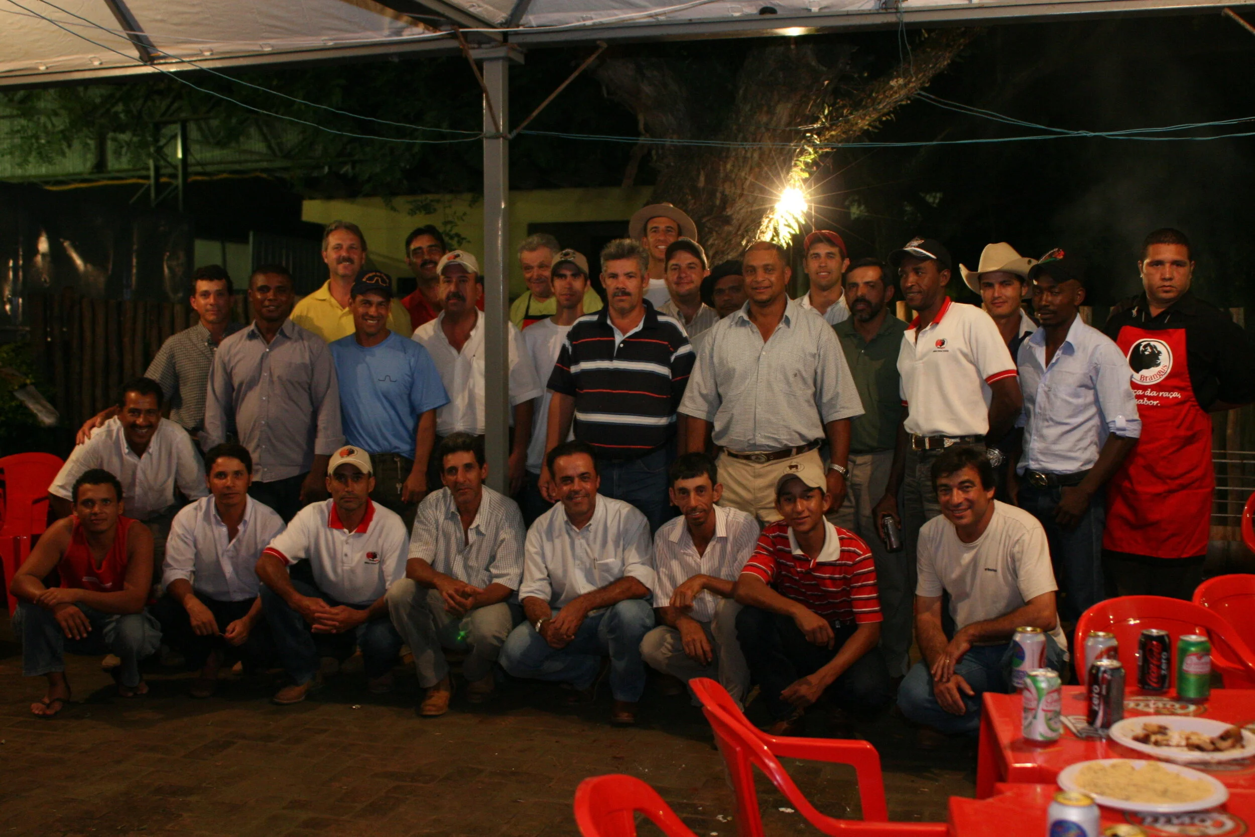 Fotos das confraternizações na Casa do Brangus