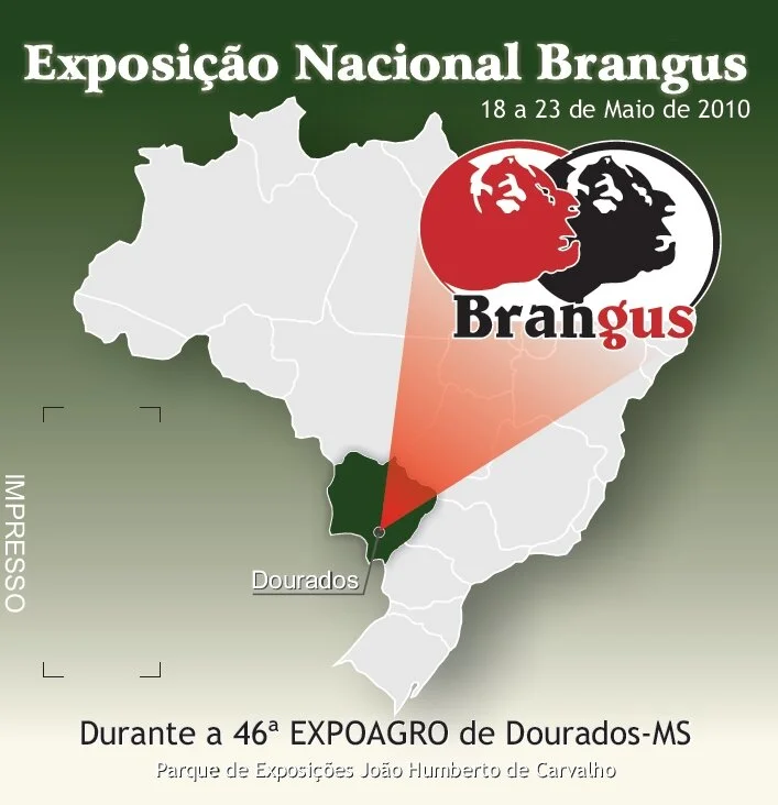 Dourados recebe a nacional Brangus 2010
