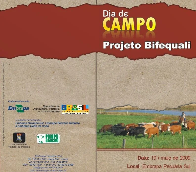 Embrapa aposta em projeto de carne de qualidade