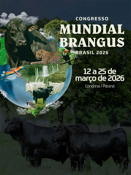 Congresso Mundial Brangus 2026 está com inscrições abertas. Confira!