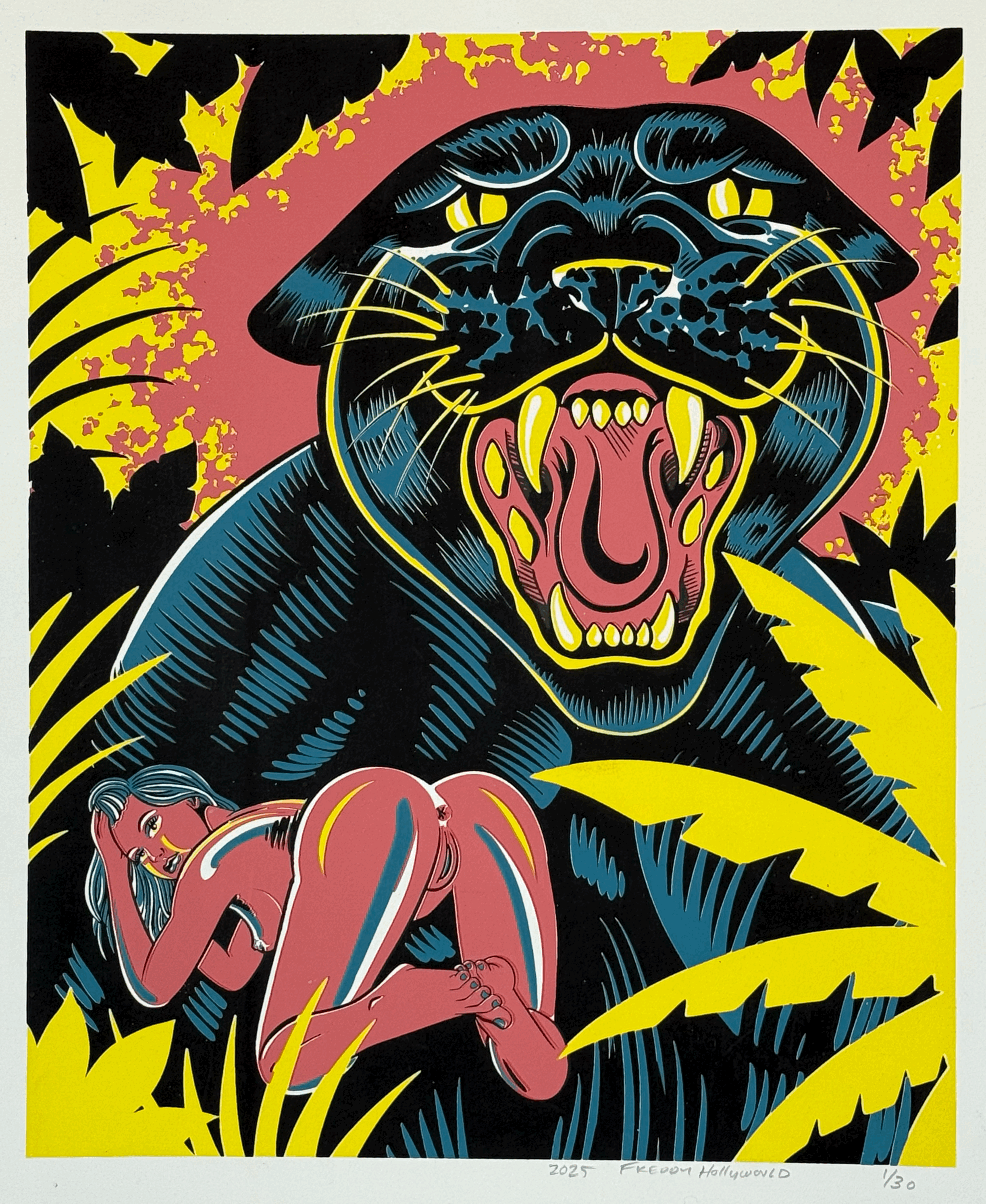 Screen Printed Poster