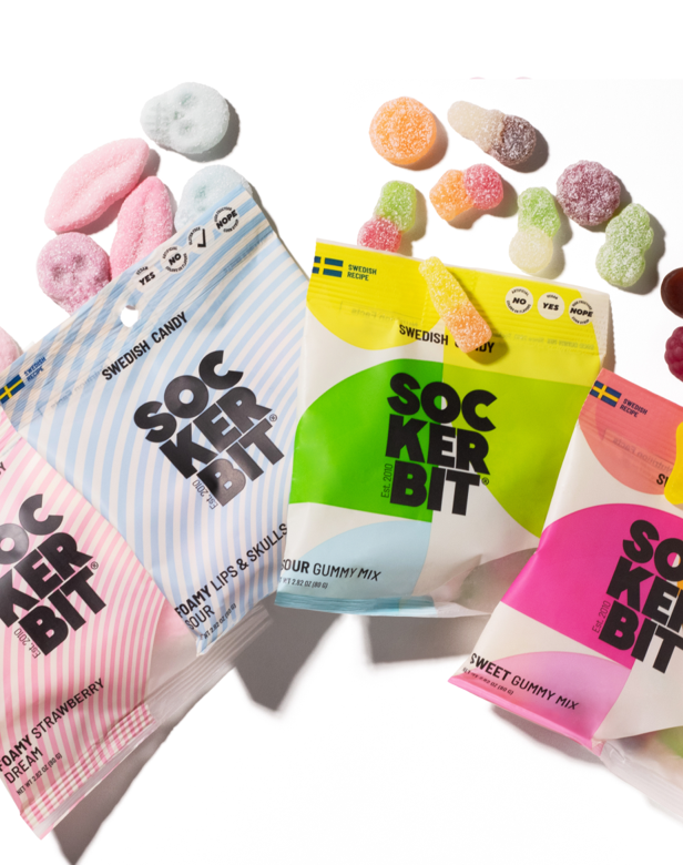 Sockerbit candy mix