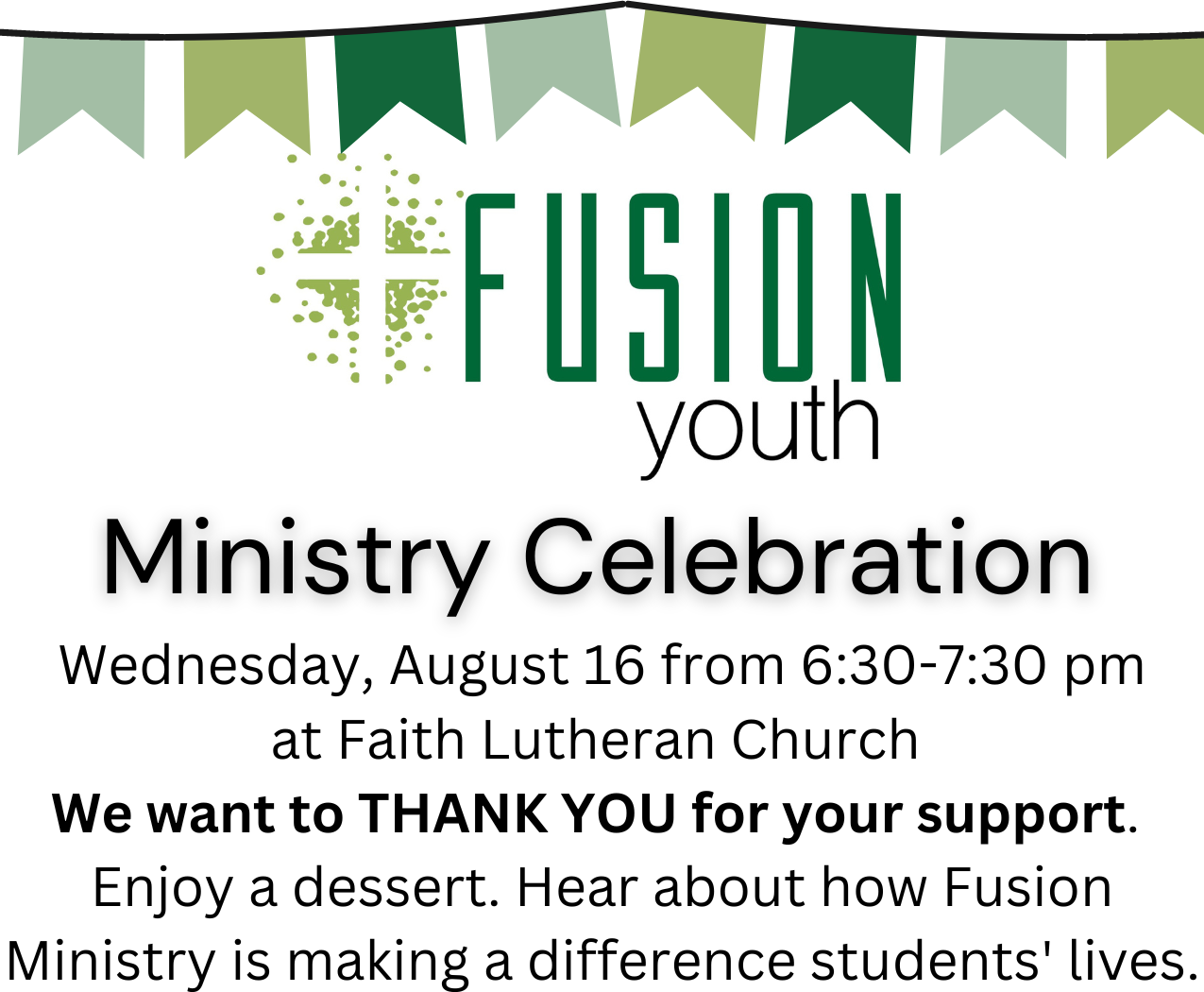 Fusion Ministry Celebration.