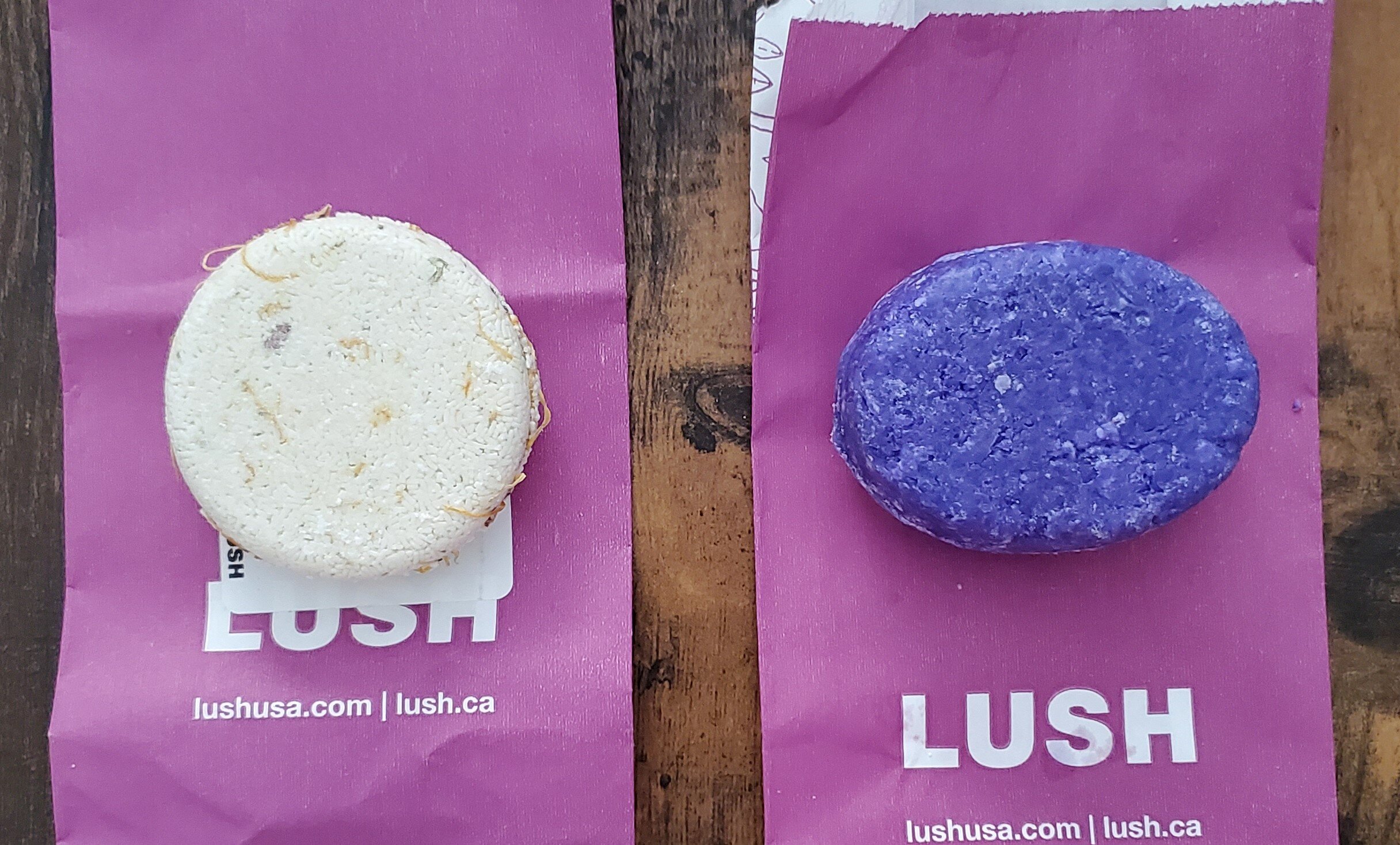 Lush's Bars: we washed our hair with the zero-waste Soak and Float shampoo. — The Reduce Report