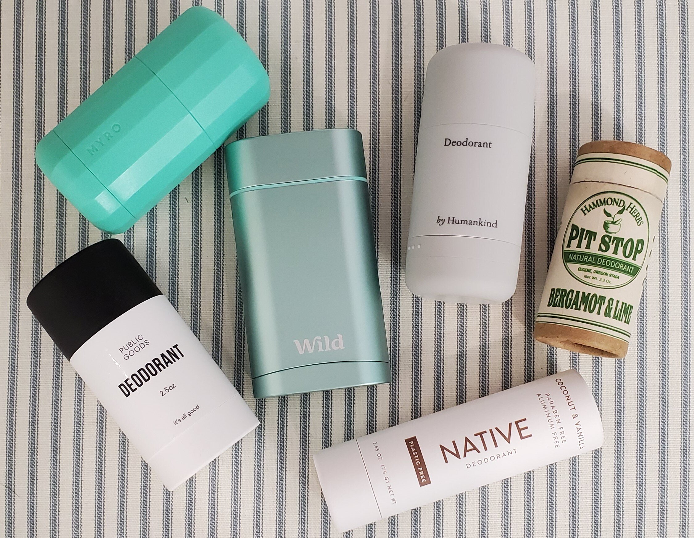 Deodorant Roundup We tried Wild (Morrama), Myro, byHumankind, Hammond