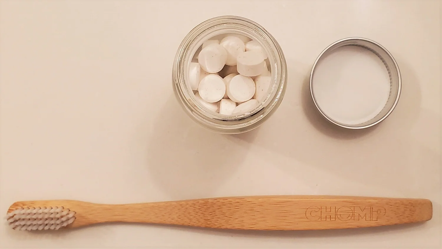 The Reduce Report Review We brushed with Chomp Toothpaste Tablets