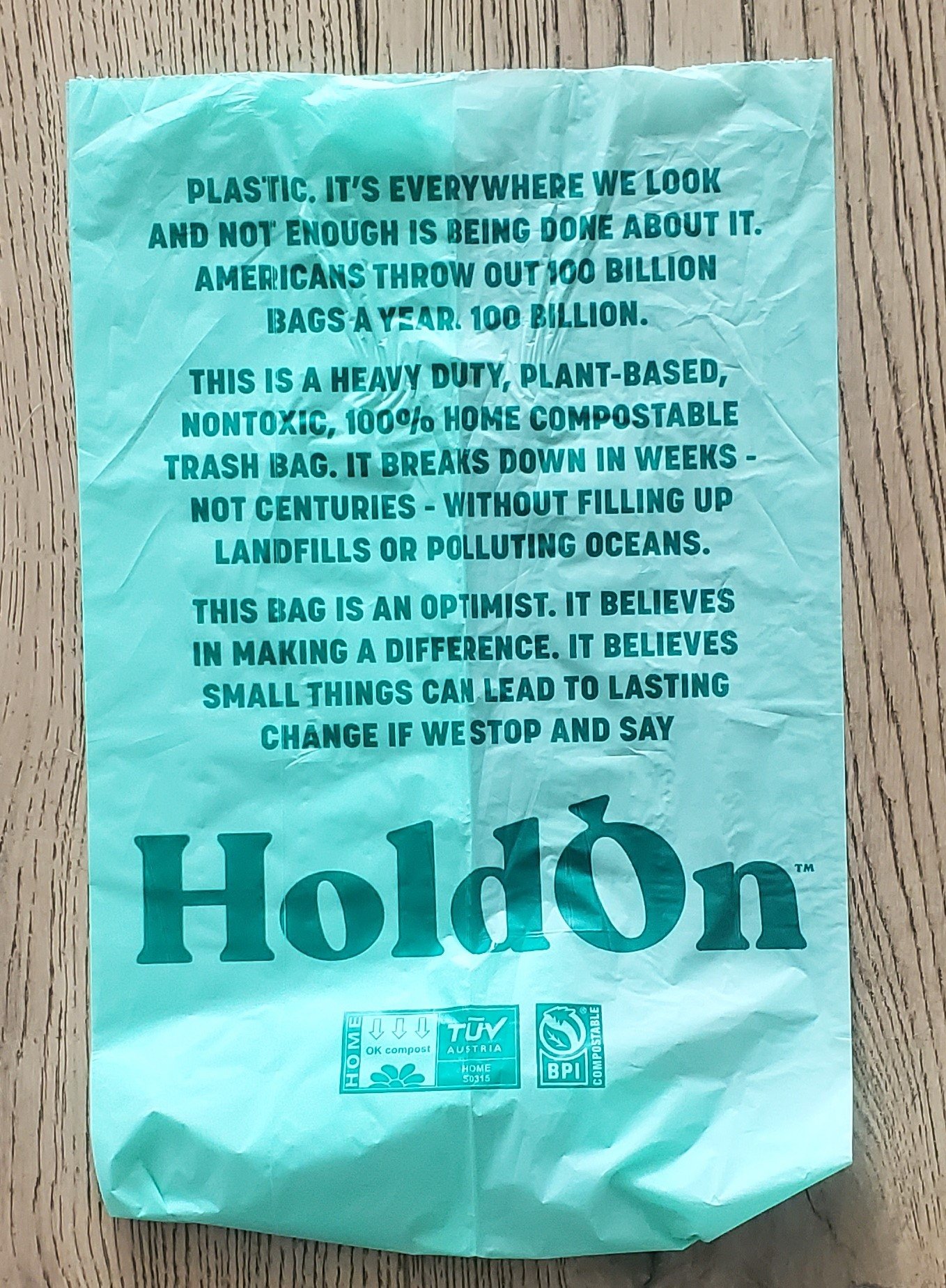 2023 HoldOn compostable bags review + Coupon