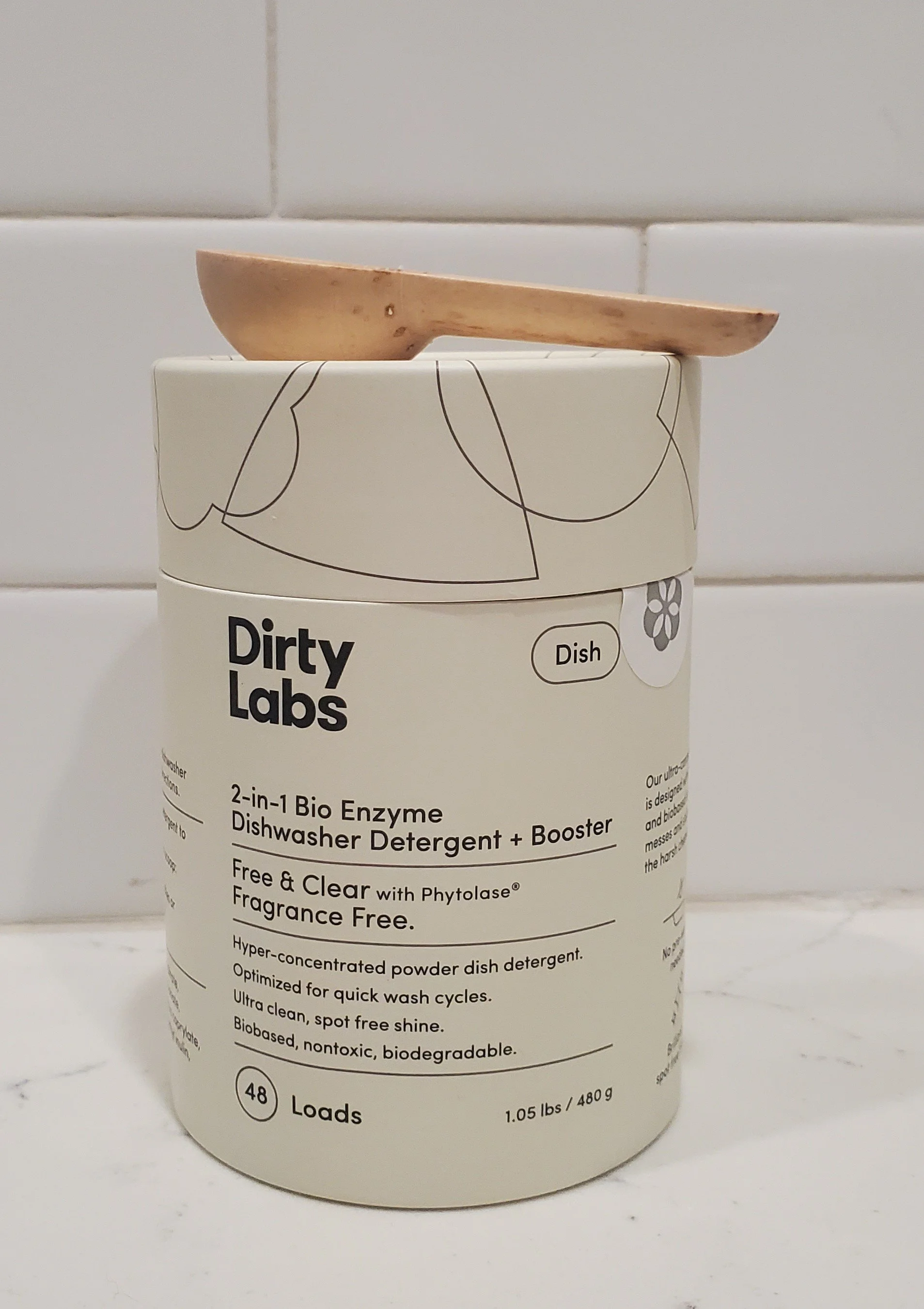 Dirty Labs Bio Enzyme Dishwasher Detergent: we used it and reviewed it ...
