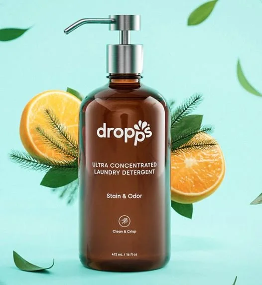 Dropps Ultra Concentrated Laundry Detergent Clean clothes for two