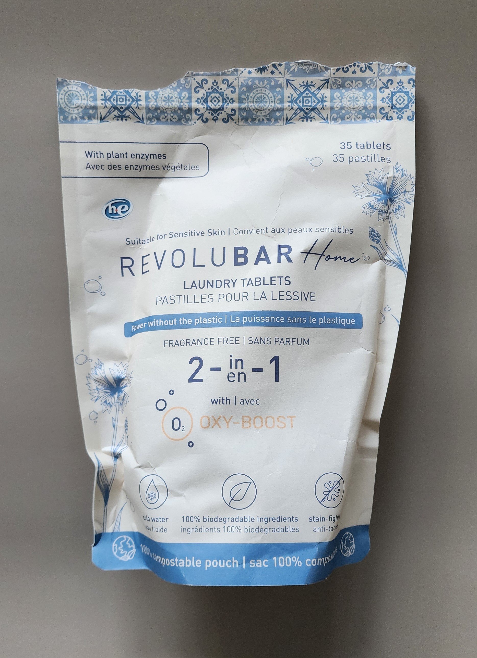 We have been doing laundry with TANIT Revolubar Laundry tablets. Here ...