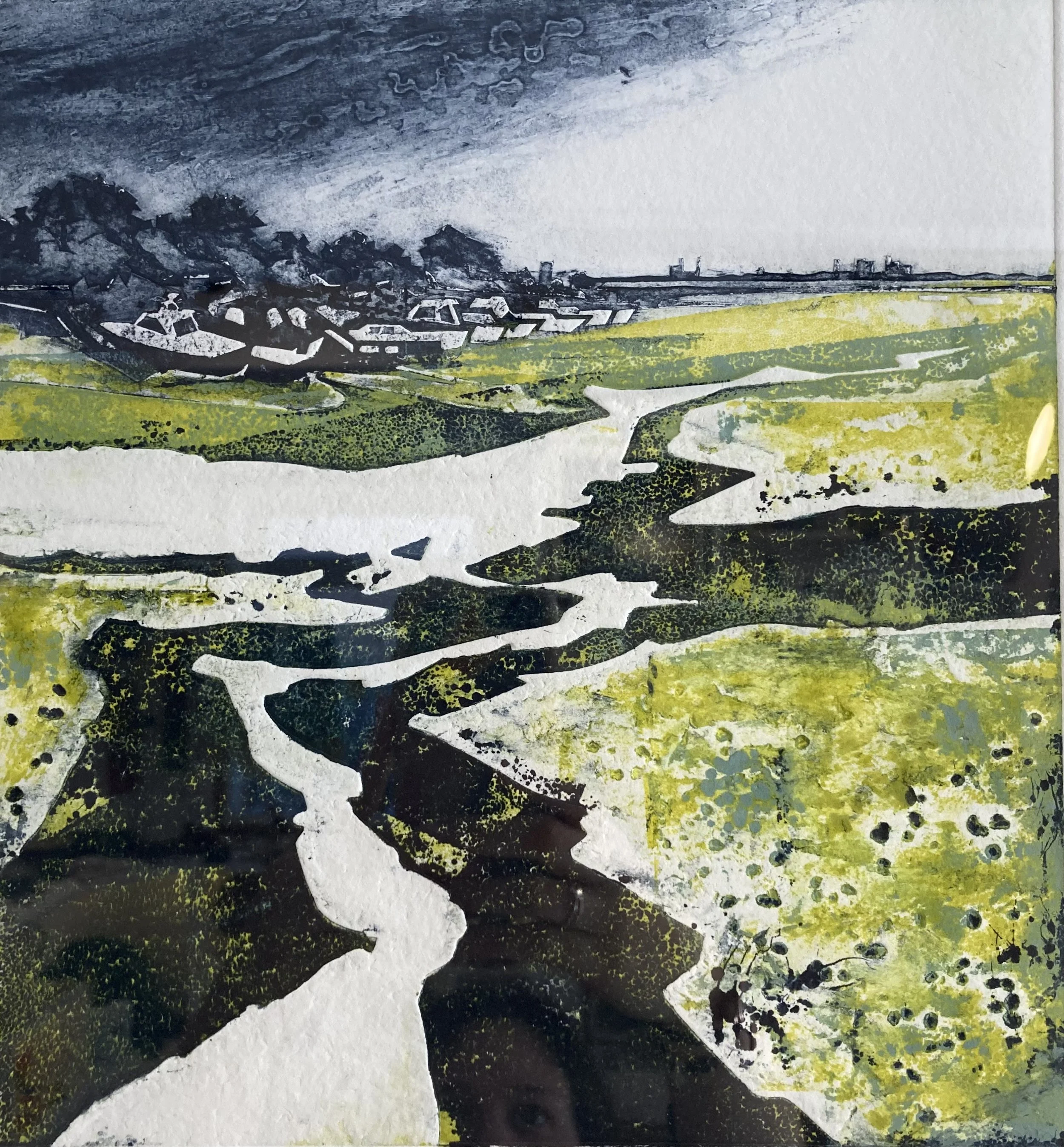 'Tide's Out, Ashlett Creek' by Sian Appleyard