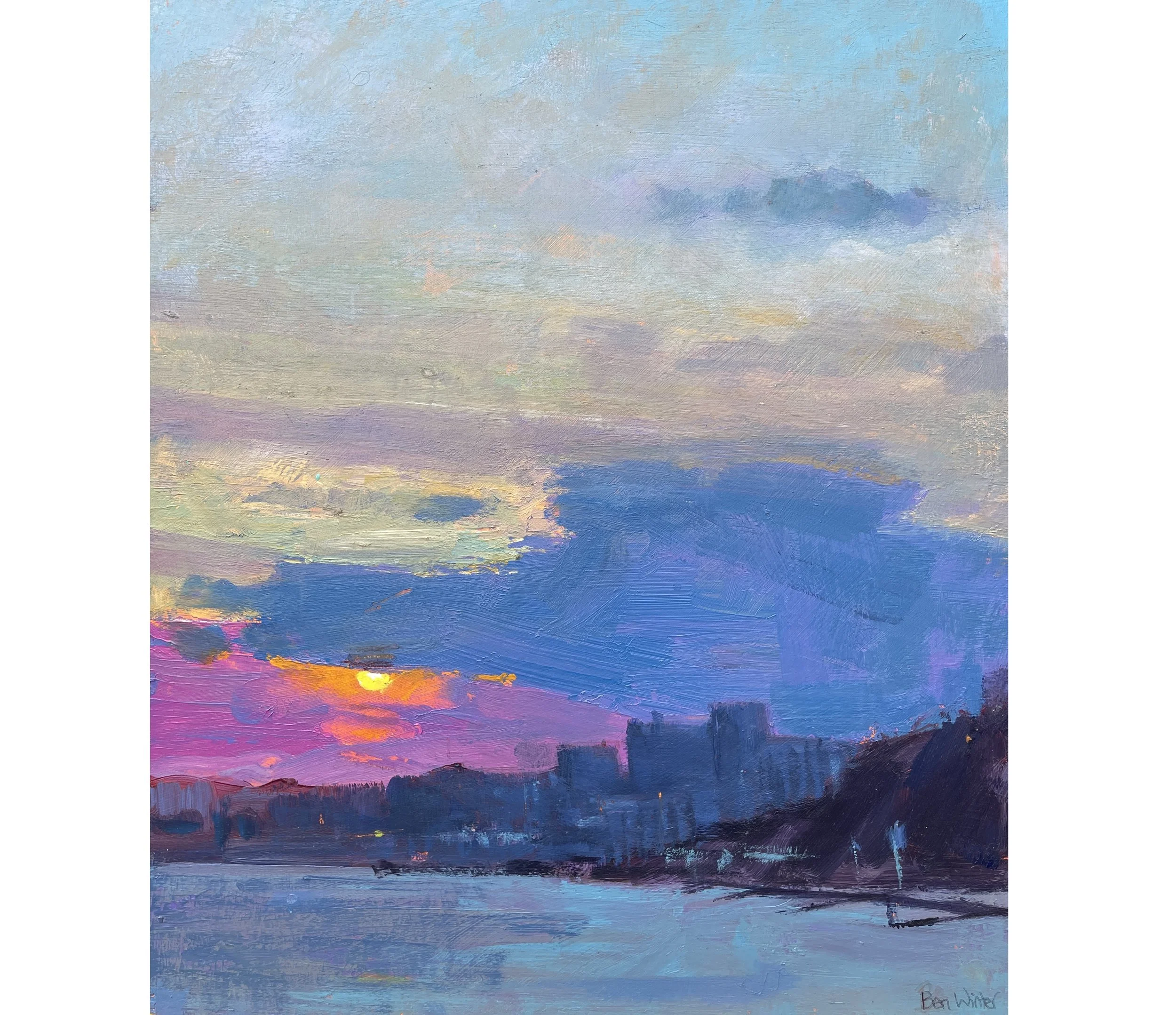 'Remains of the Day, Towards Bournemouth' by Ben Winter