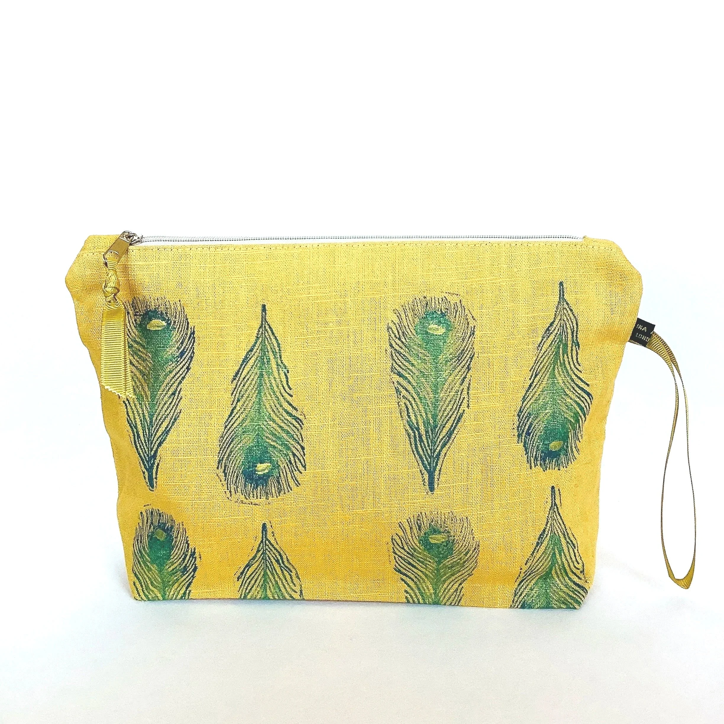 Yellow%2BLinen%2BPeacock%2BFeathers%2Bmakeup%2Bbag.jpg