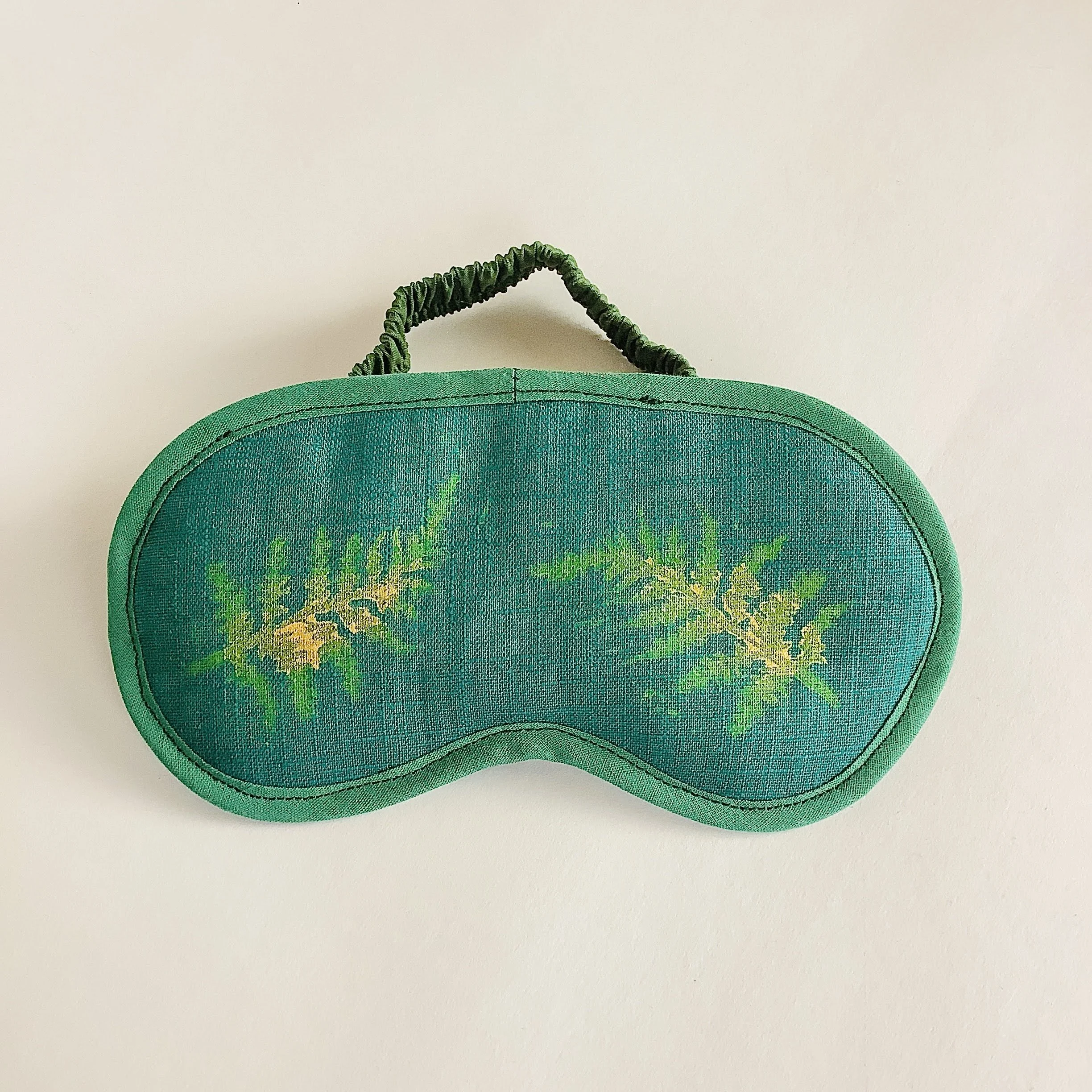 Green Linen Fern eye mask.jpg