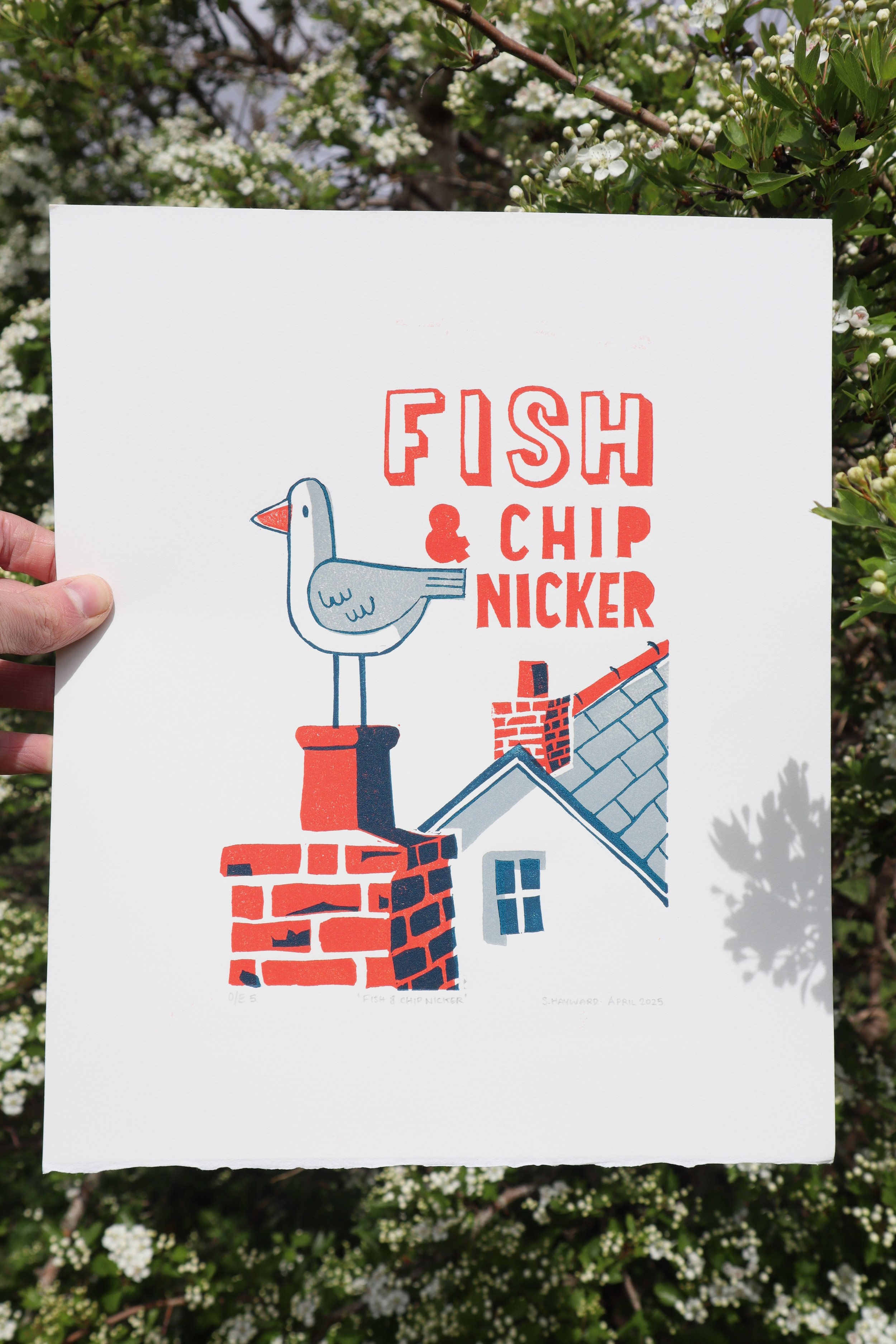 'Fish & Chip Nicker' by Samuel Hayward — Chalk's Gallery
