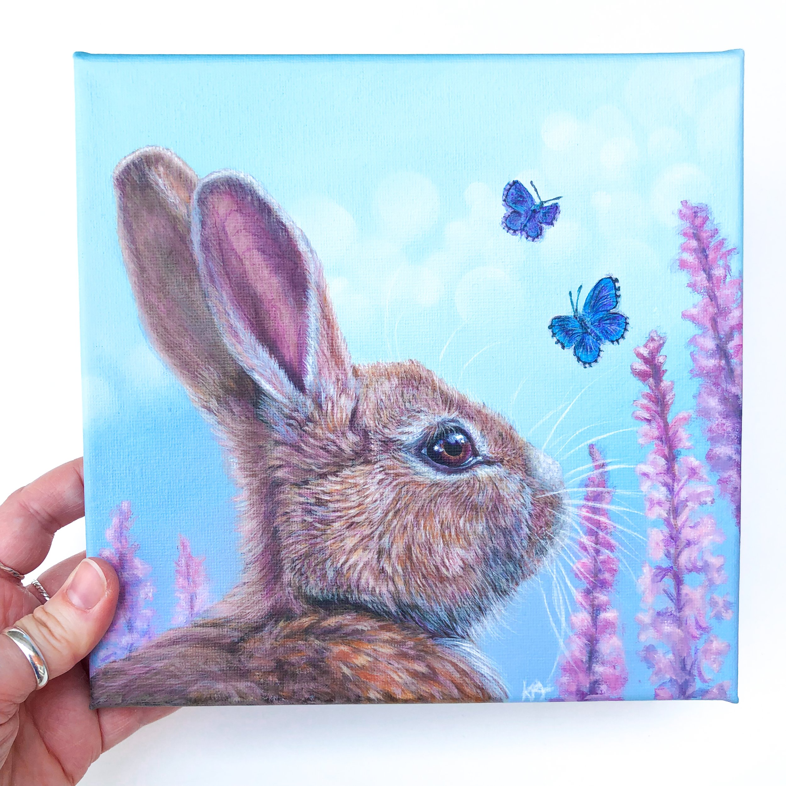 'Springtime Bunny' by Katie Allen