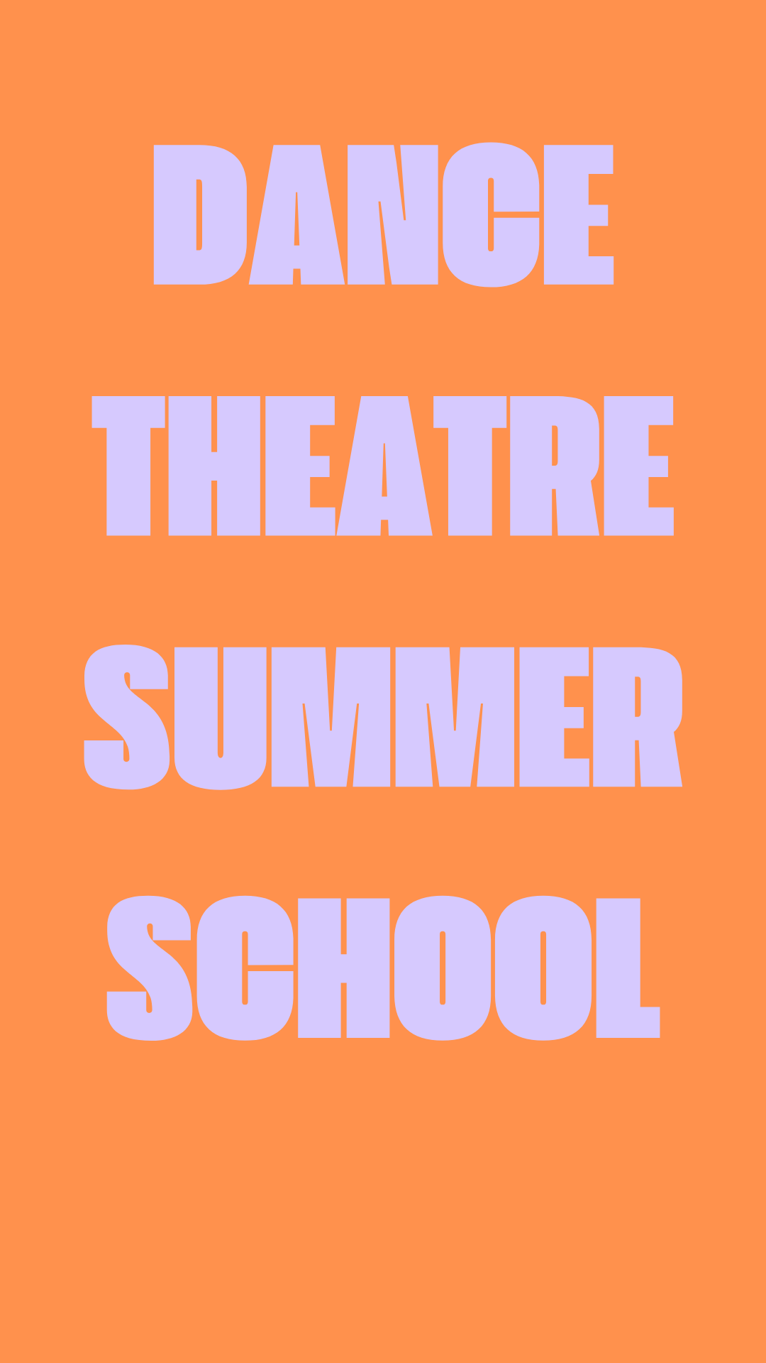 Dance Theatre Summer School 2025