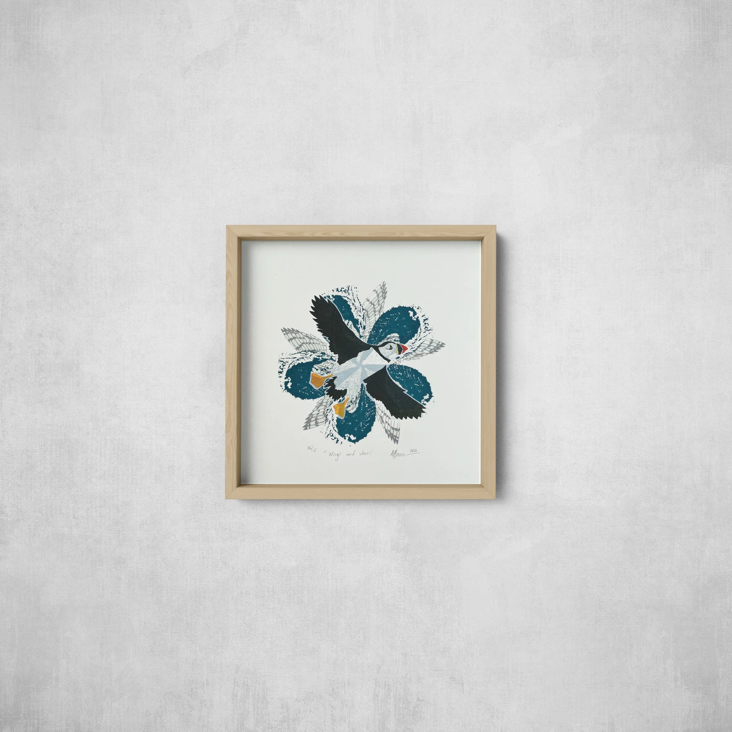 Framed Puffin 2.jpg
