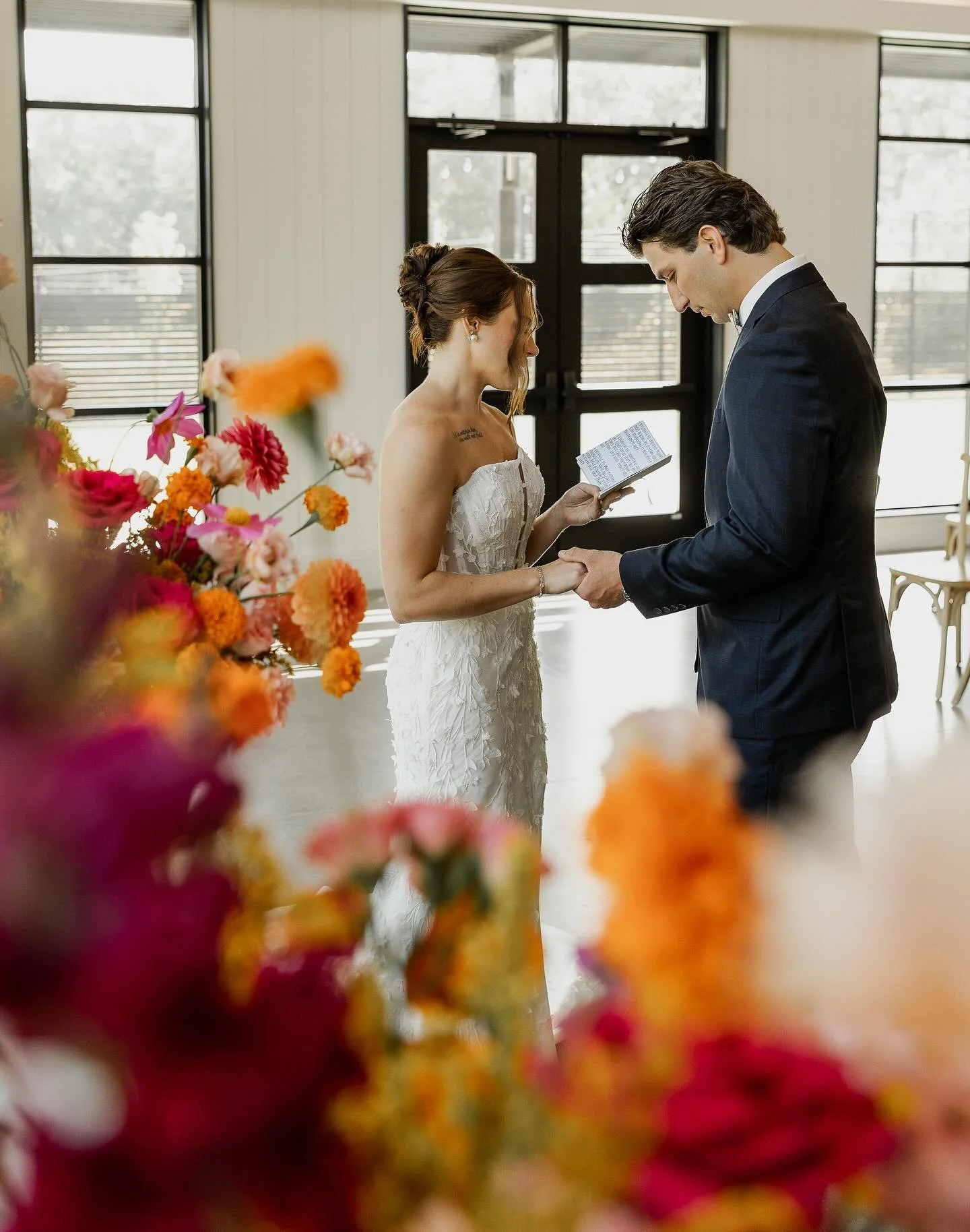 Folks always debate over a first look before the ceremony vs walking down the aisle and I’m here to settle this once and for all:
Do what YOU are excited about!!
Want to see your person early on and spend more time together on your wedding da