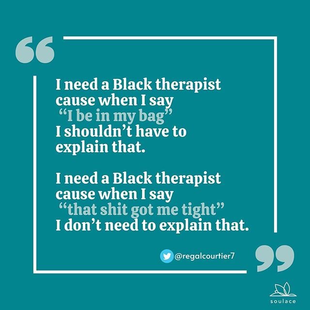 Cultural competence is important! If you&rsquo;re looking for a Black therapist, head to our site to get notified as soon as our virtual therapy app is available to download. Tag a friend who would like our app. ⠀
⠀
⠀
#blacklivesmatter #socialdistanc