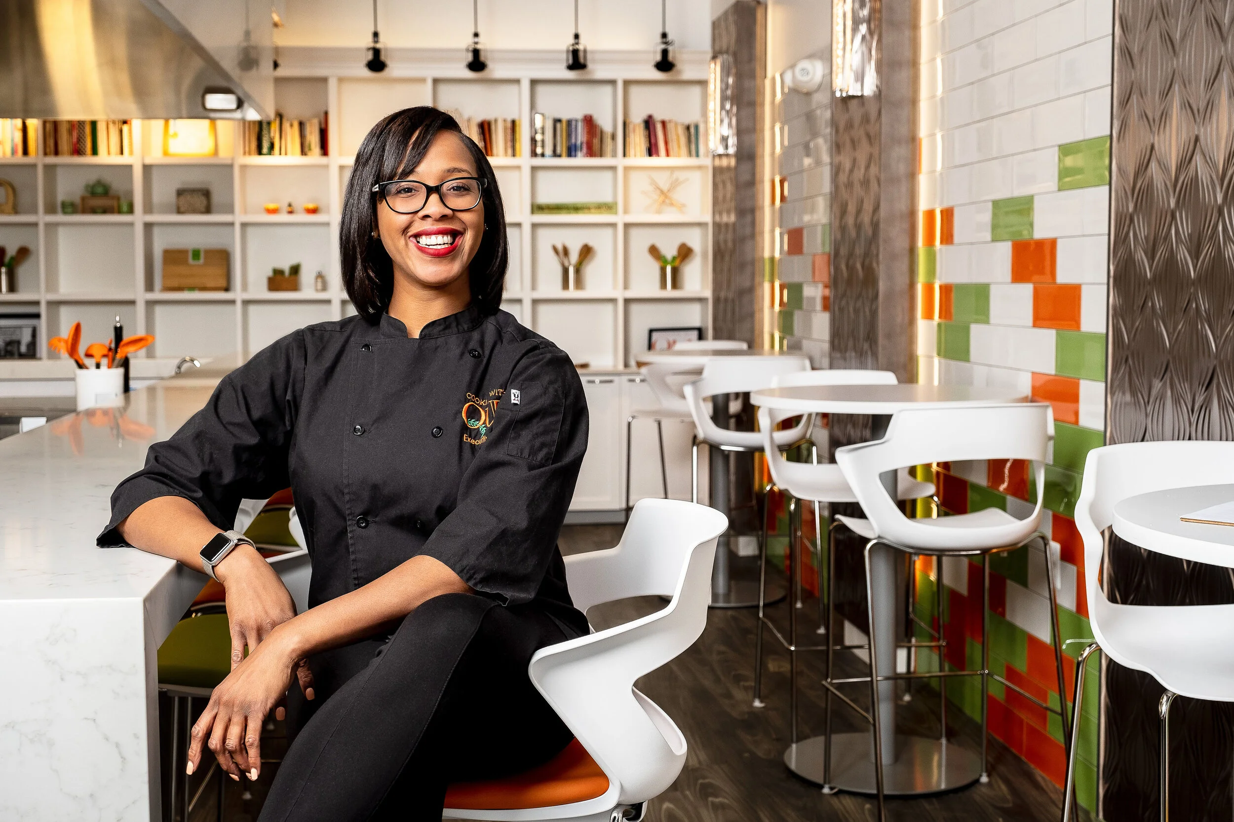 Chef Quiana Que Rice founder of The Kitchen by Cooking With Que in Detroit