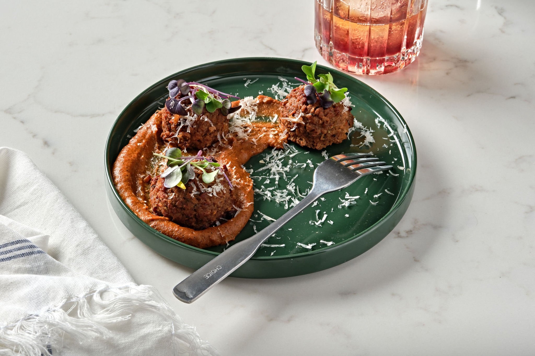 Private dining and chef-driven food at The Kitchen by Cooking with Que in Detroit