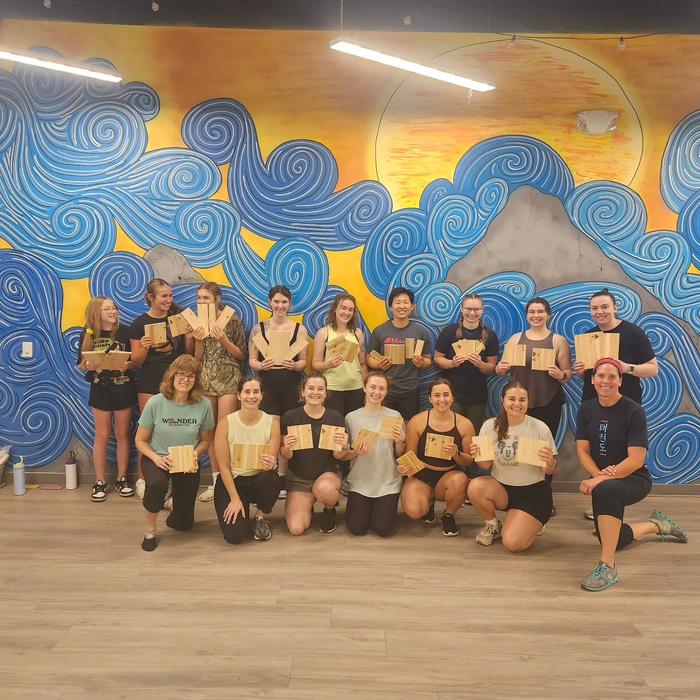 We had a great time collaborating with black belt @hcatron18 for our first Women&rsquo;s self defense class!