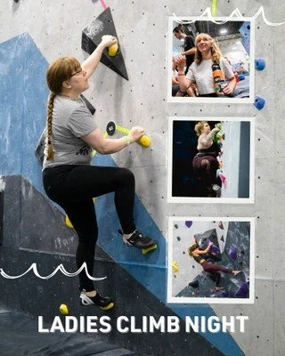 So many routes, so little time. Join us at Ladies Climb this week to tackle your project routes with other rad climbers and talk through beta, try out new moves, and send! ⁠
⁠
Ladies Climb is on Monday, September 1 from 6-8pm at both locations. See y