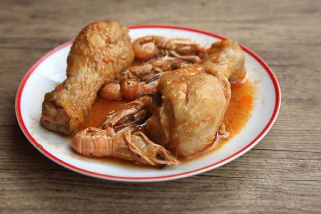 Pollo a la Costa Brava