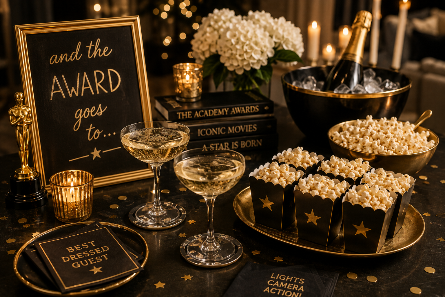 An Oscar Night at Home