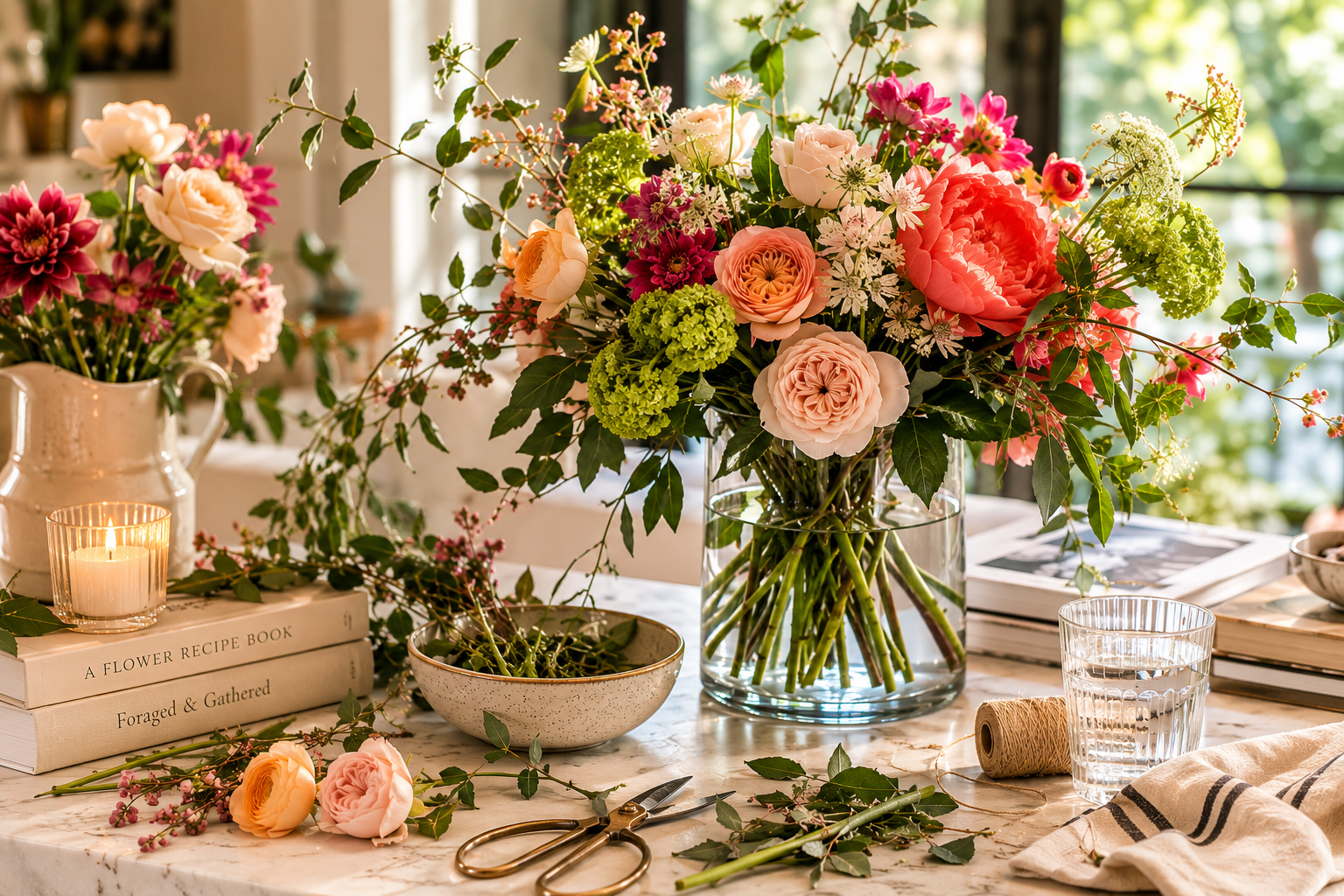 Flowers, Simply Arranged