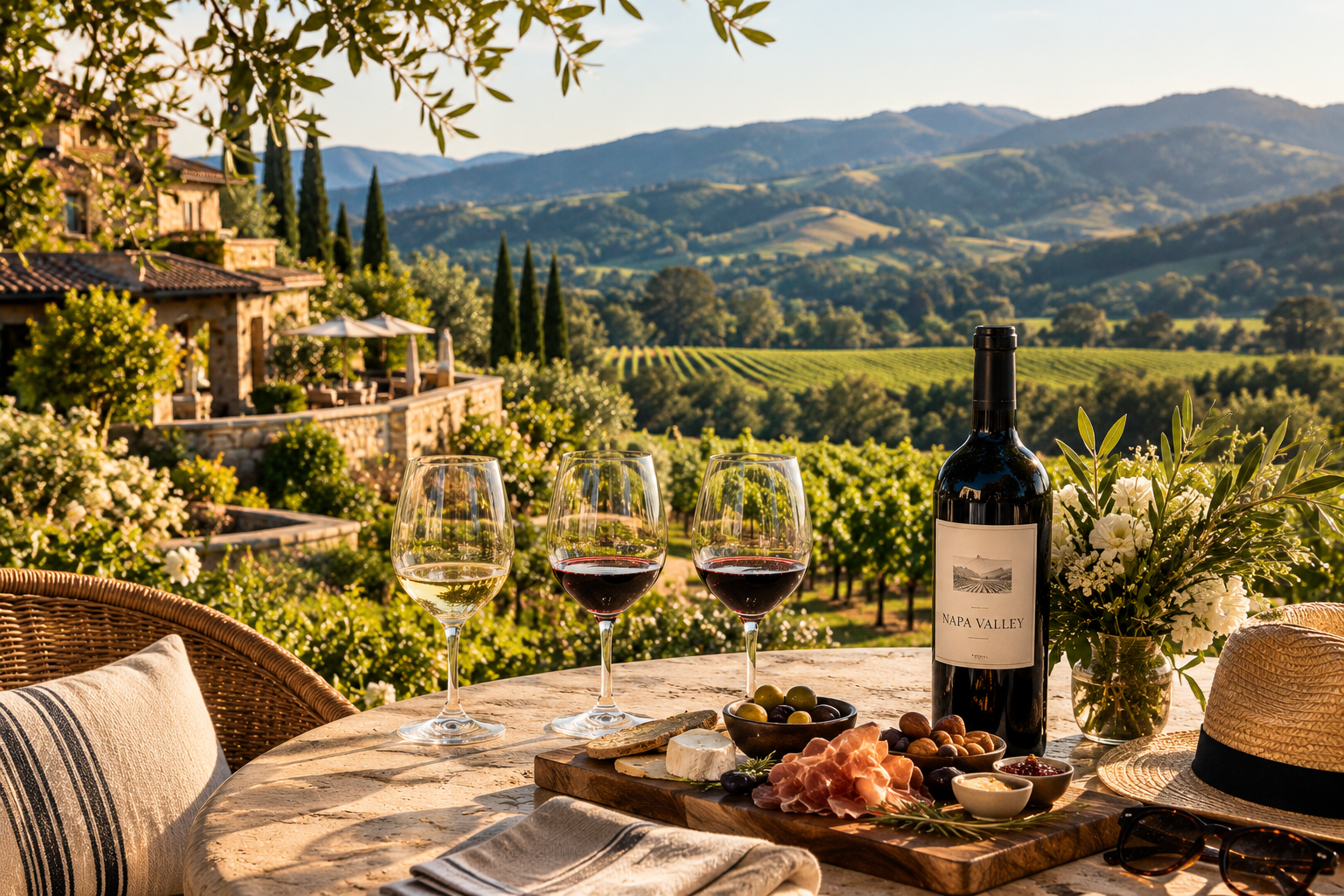 A Perfect Day of Wine Tasting in Napa Valley